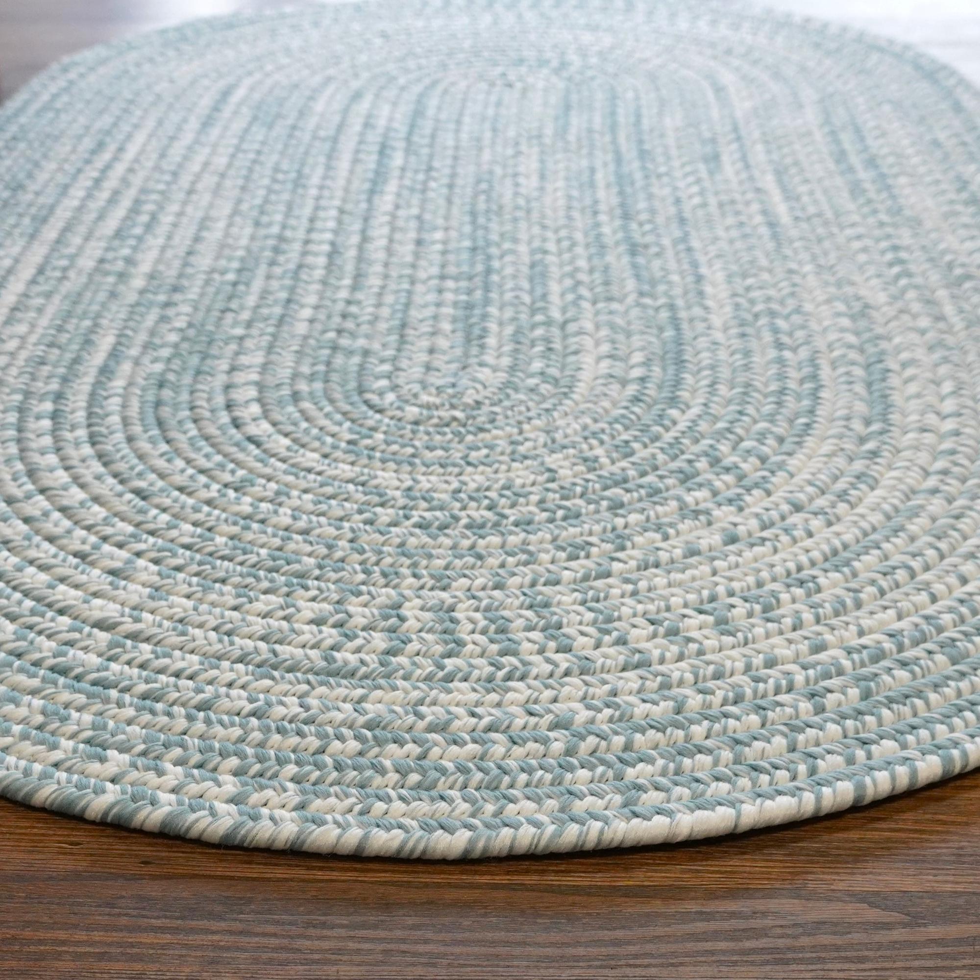 Braided A355 Blue Rugs #color_blue