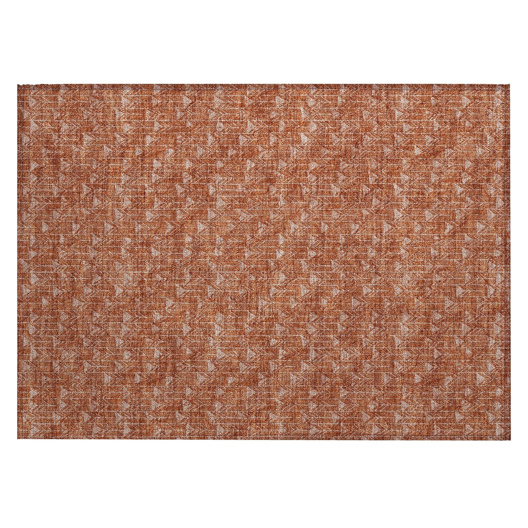 Machine Made ACN514 Terracotta Orange Rugs #color_terracotta orange