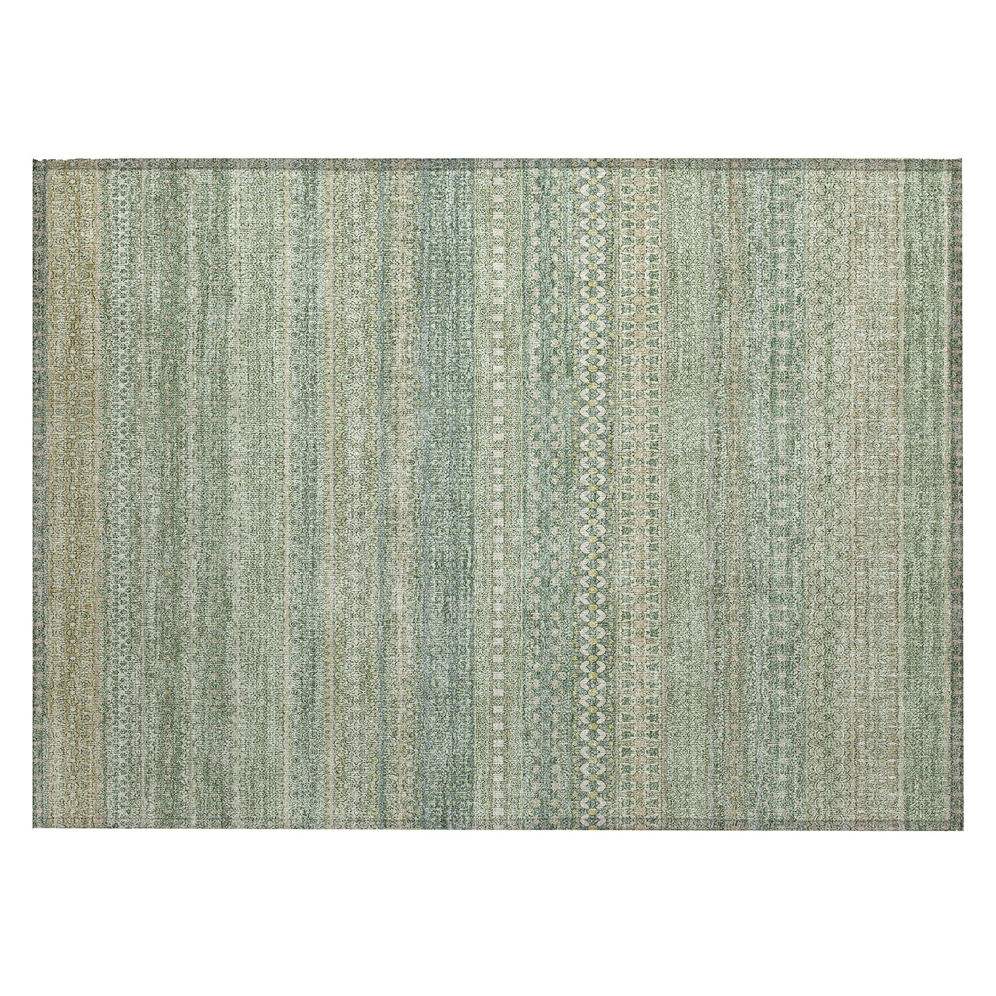 Machine Made ACN527 Aloe Green Rugs #color_aloe green