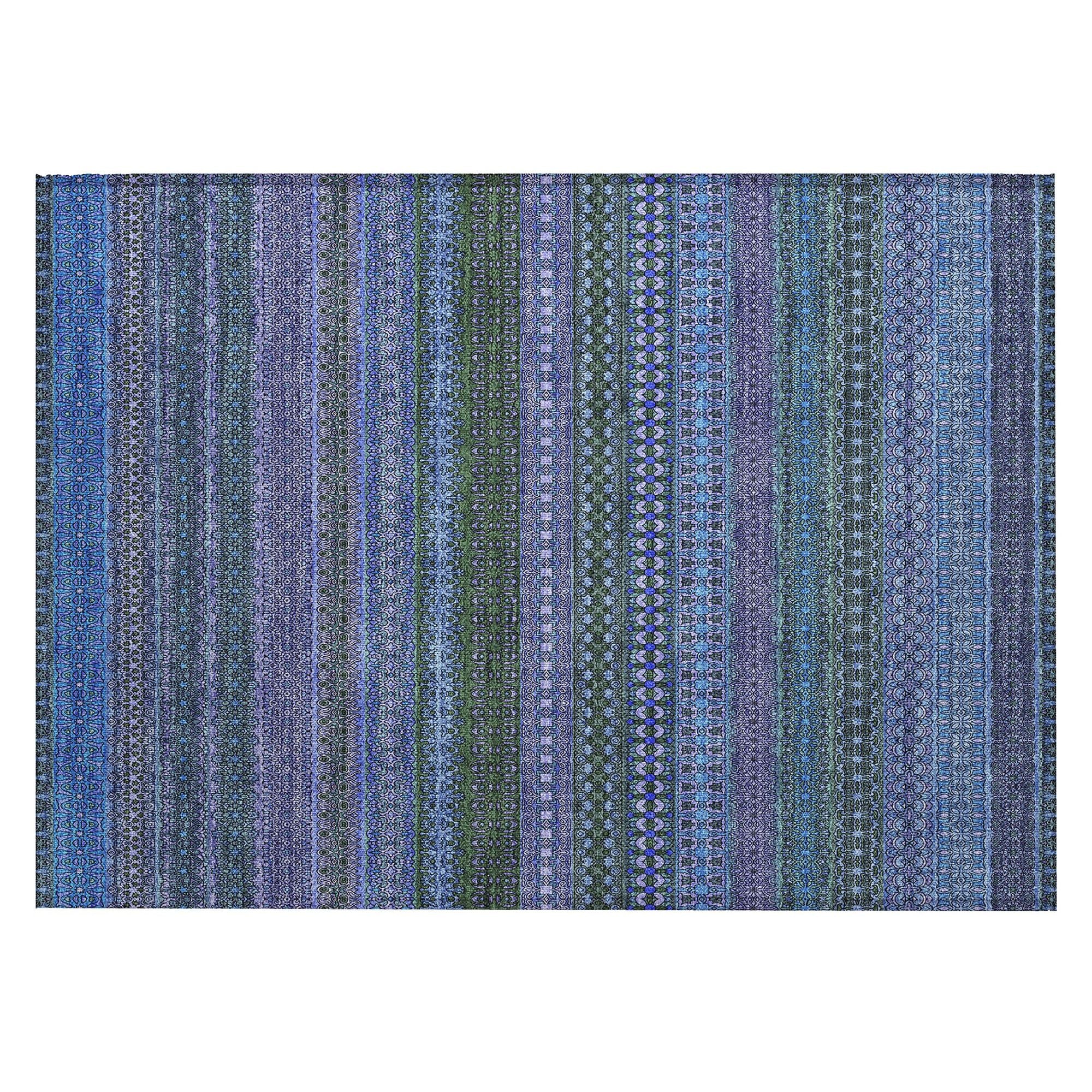 Machine Made ACN527 Blue  Rugs #color_blue 