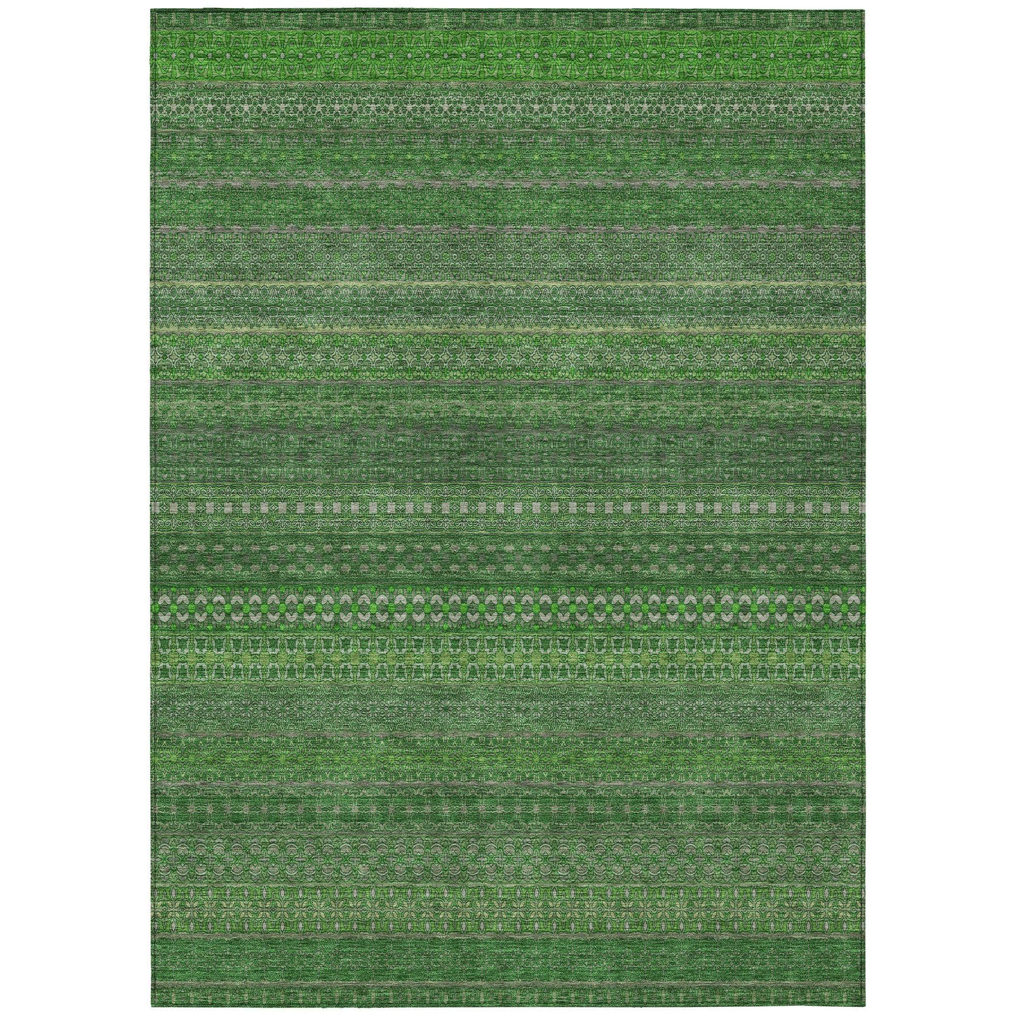 Machine Made ACN527 Fern Green Rugs #color_fern green