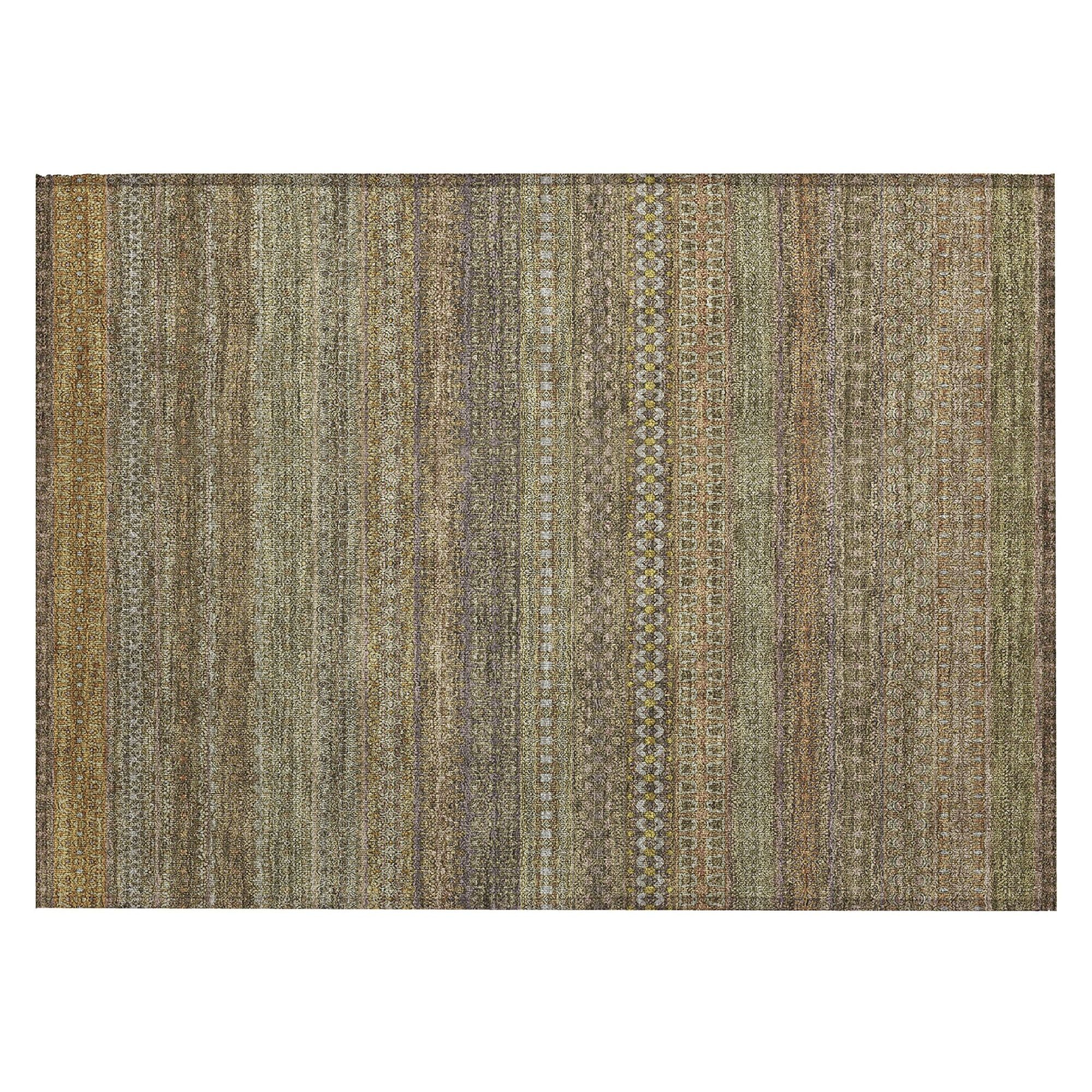 Machine Made ACN527 Khaki Brown Rugs #color_khaki brown