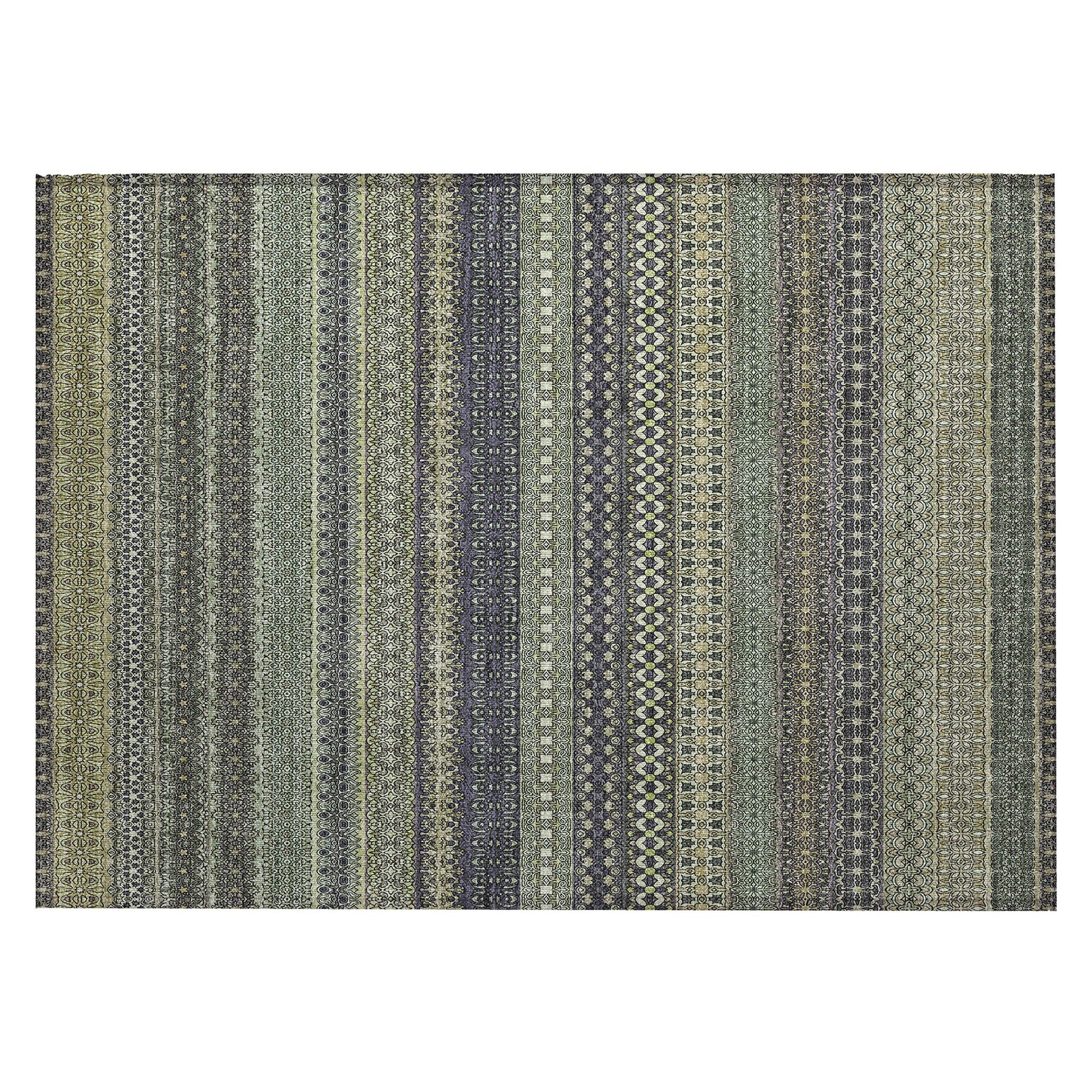 Machine Made ACN527 Sage Green Rugs #color_sage green