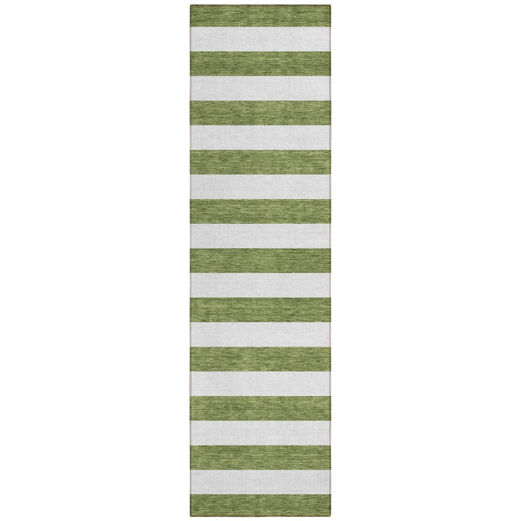 Machine Made ACN528 Olive Green Rugs #color_olive green