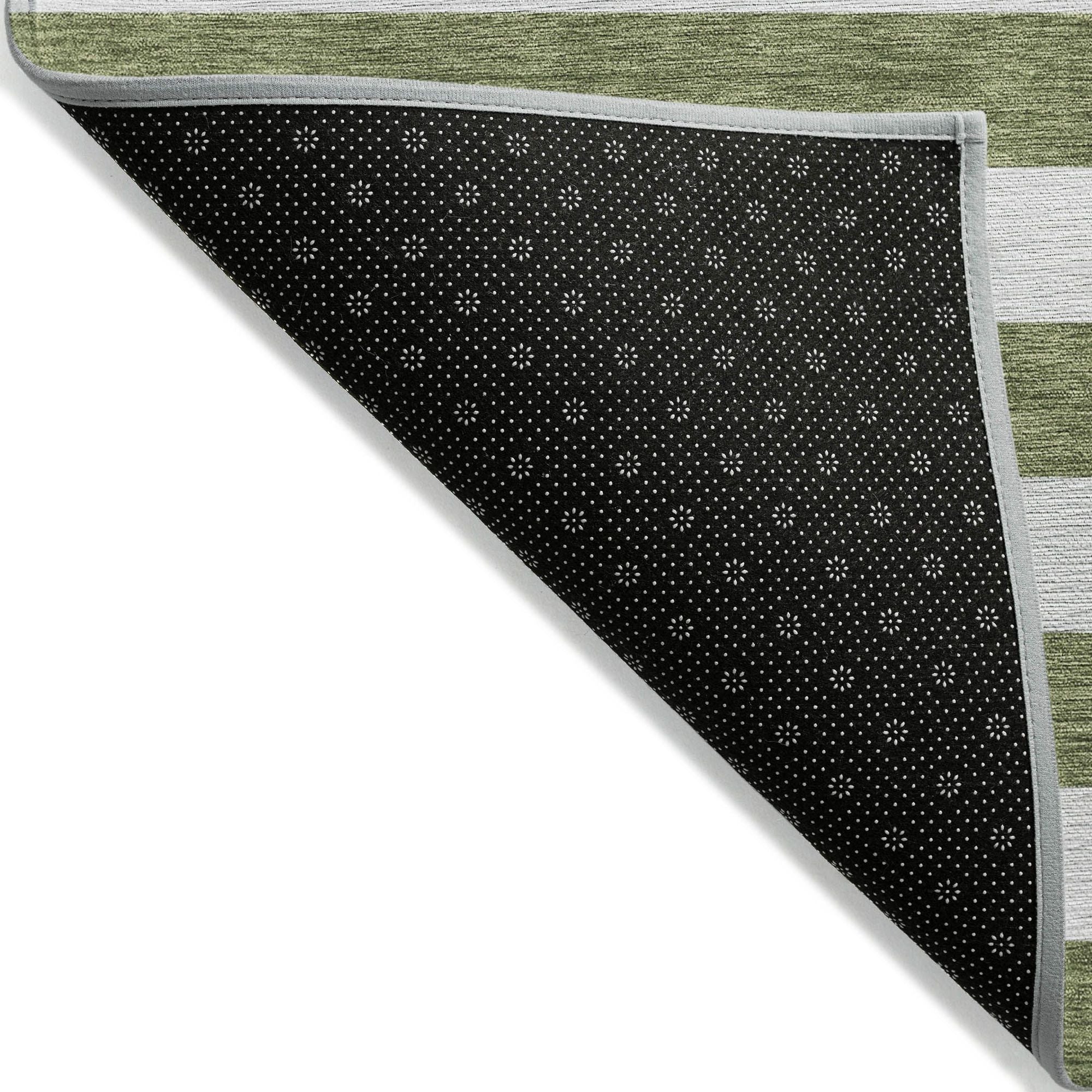 Machine Made ACN528 Olive Green Rugs #color_olive green