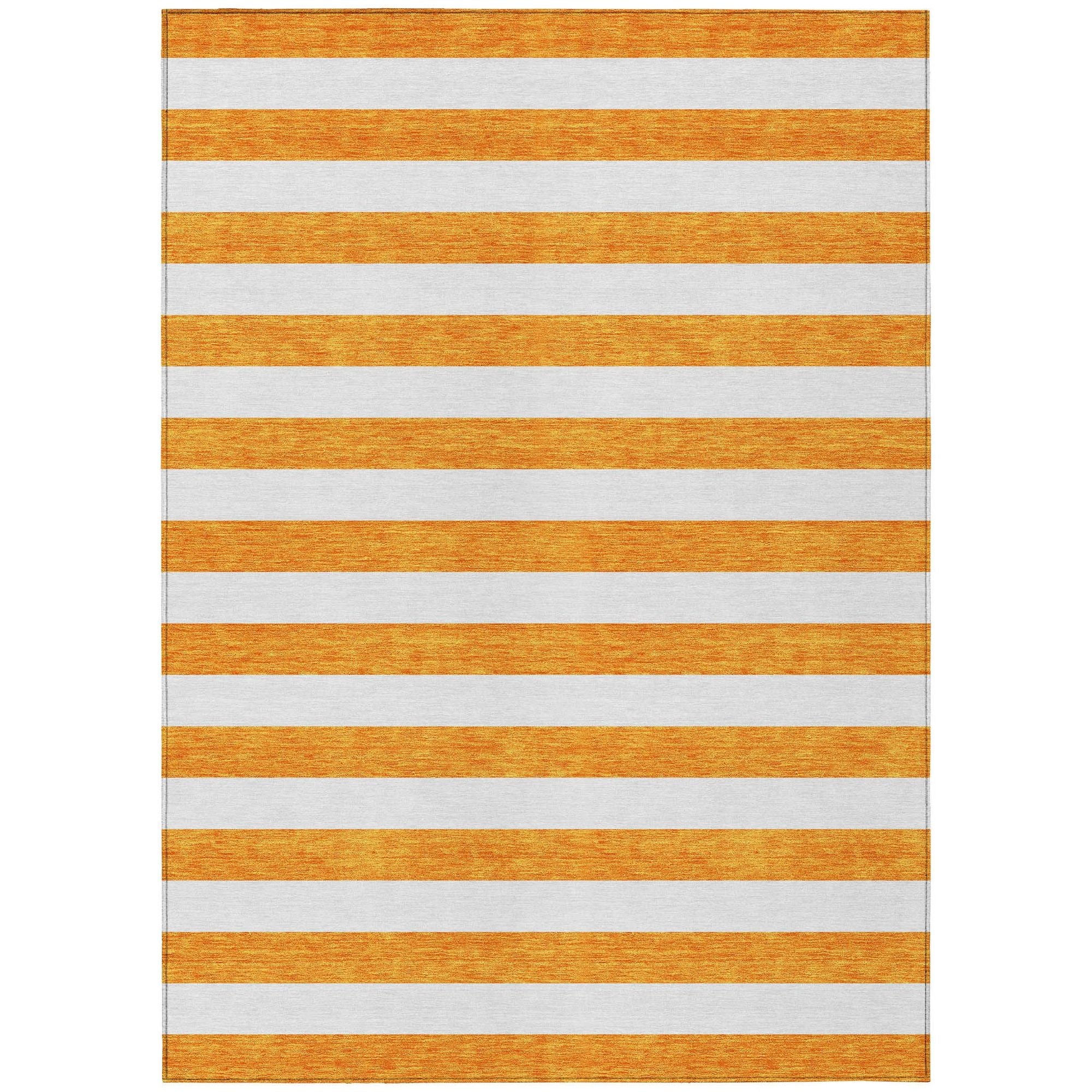 Machine Made ACN528 Orange  Rugs #color_orange 