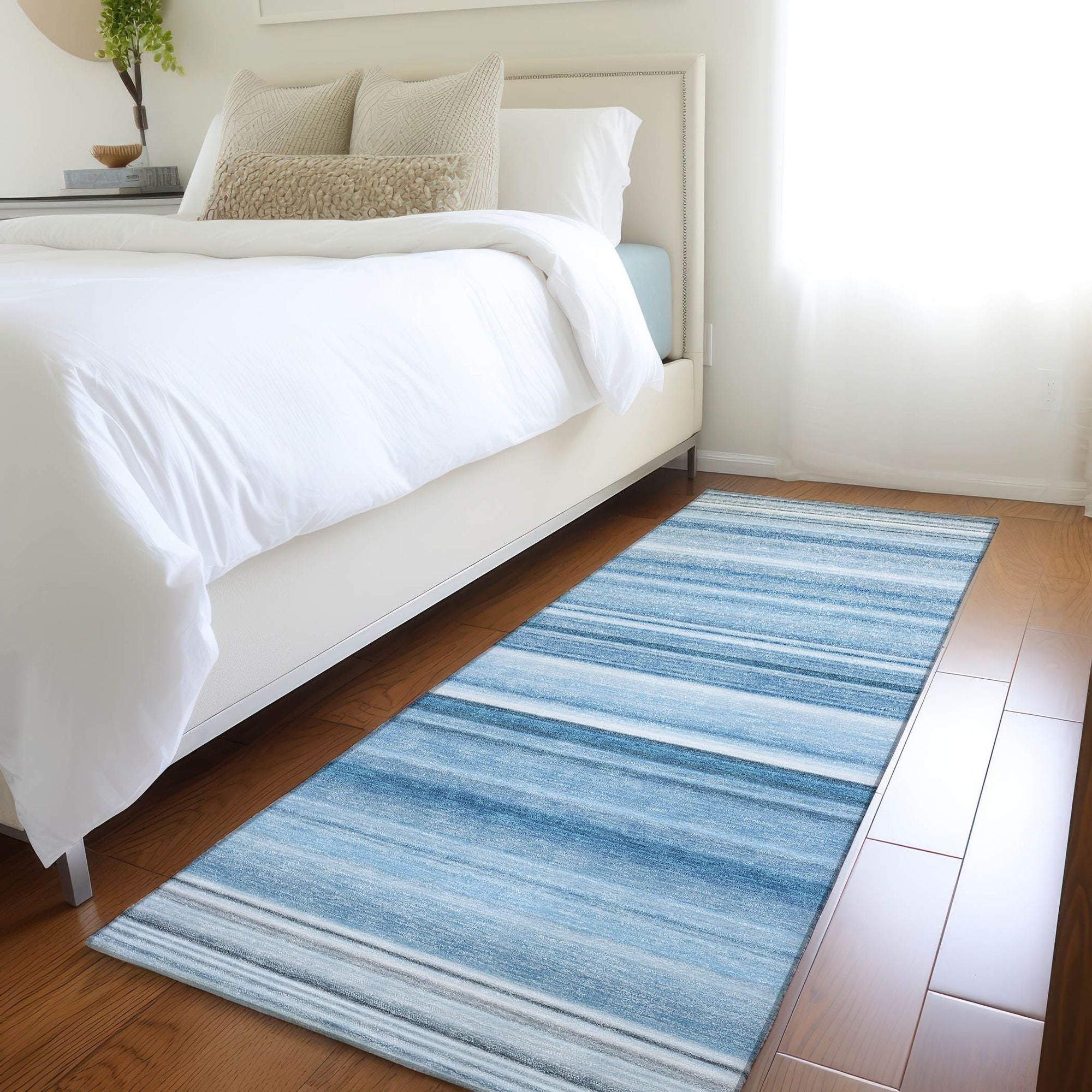 Machine Made ACN529 Blue  Rugs #color_blue 