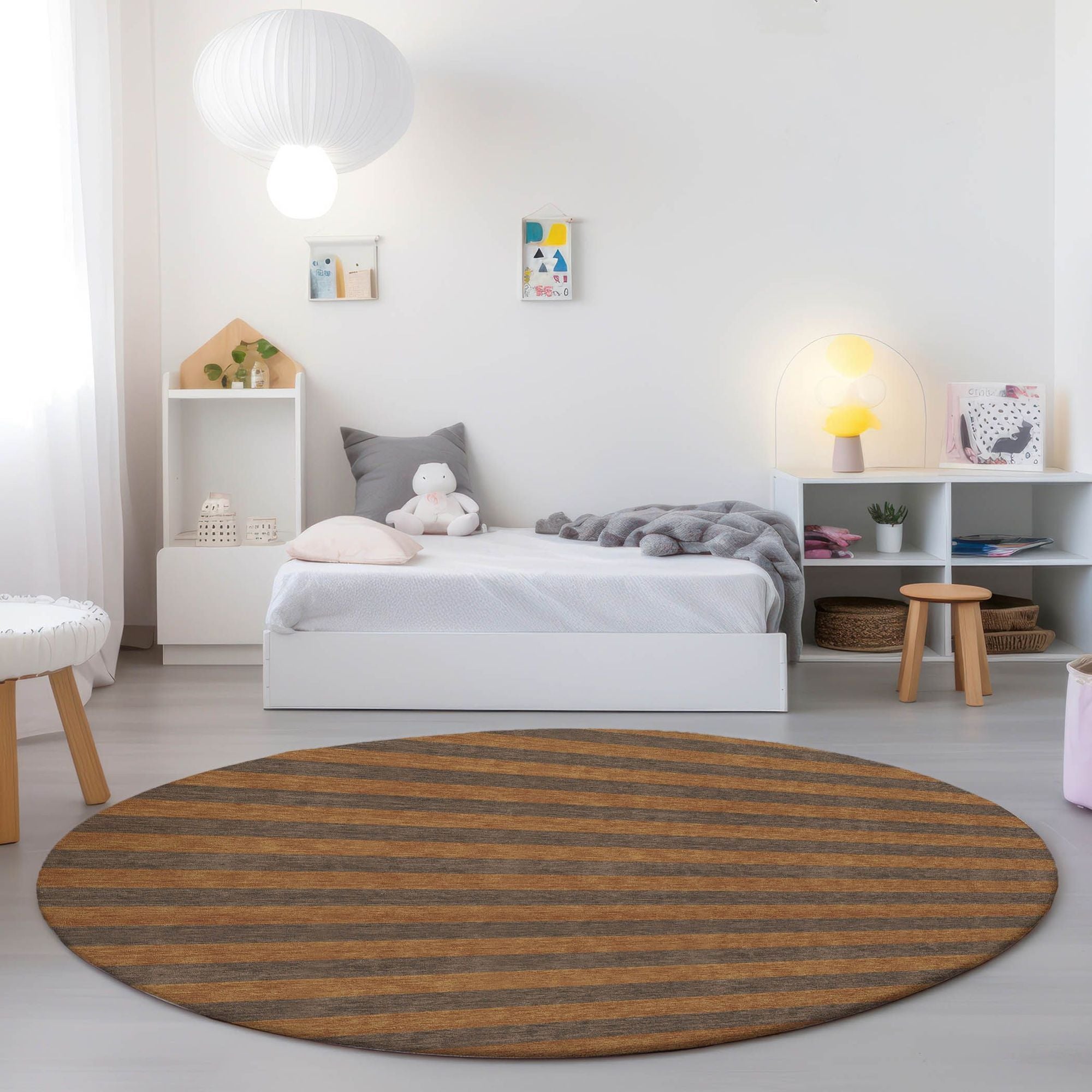 Machine Made ACN530 Fudge Brown Rugs #color_fudge brown