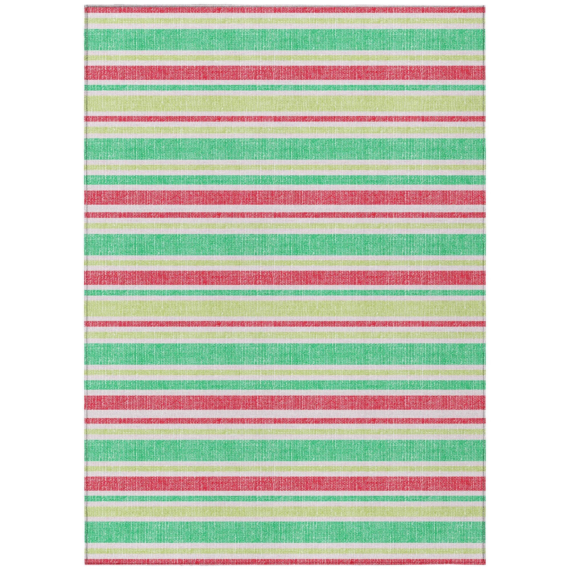 Machine Made ACN531 Green  Rugs #color_green 