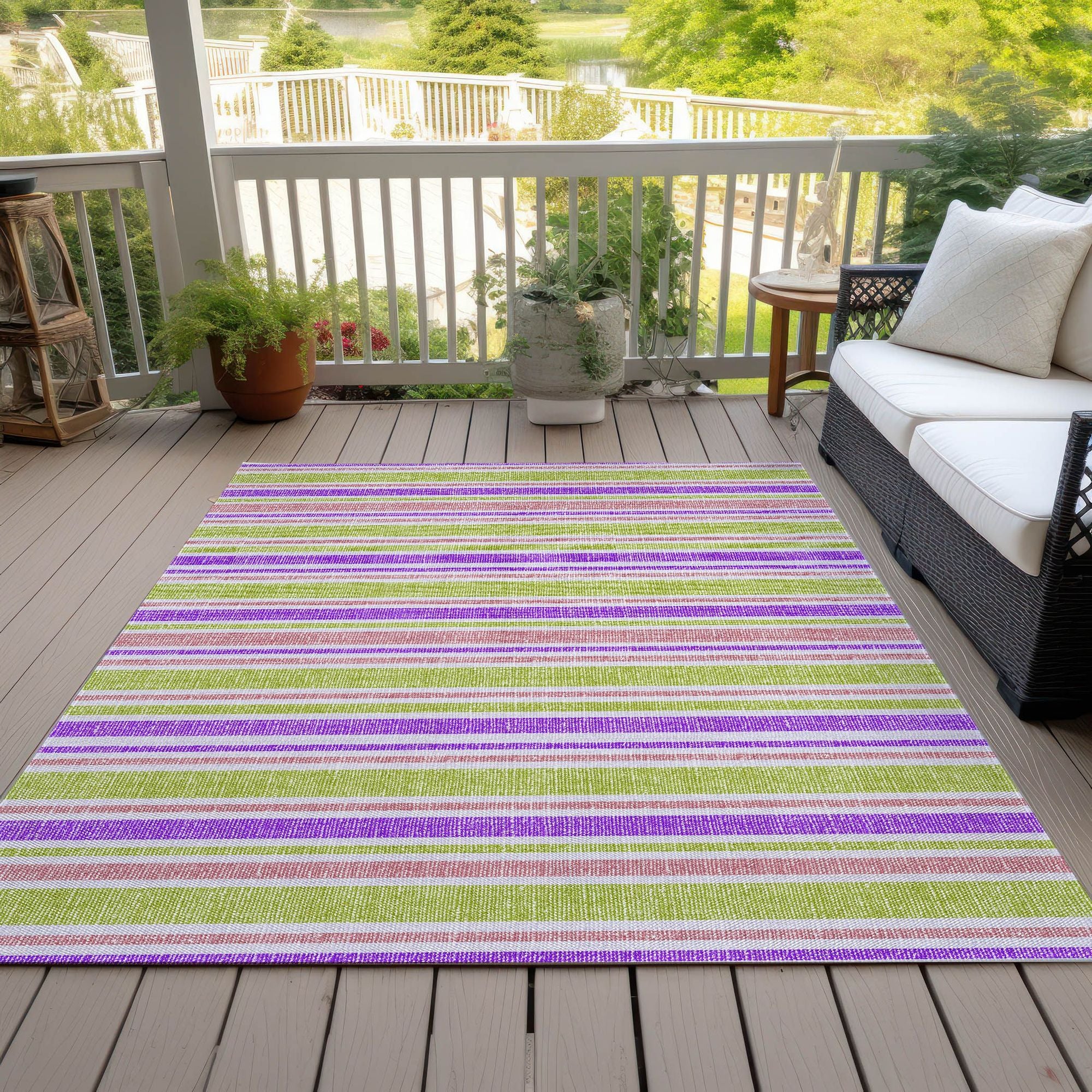 Machine Made ACN531 Purple  Rugs #color_purple 