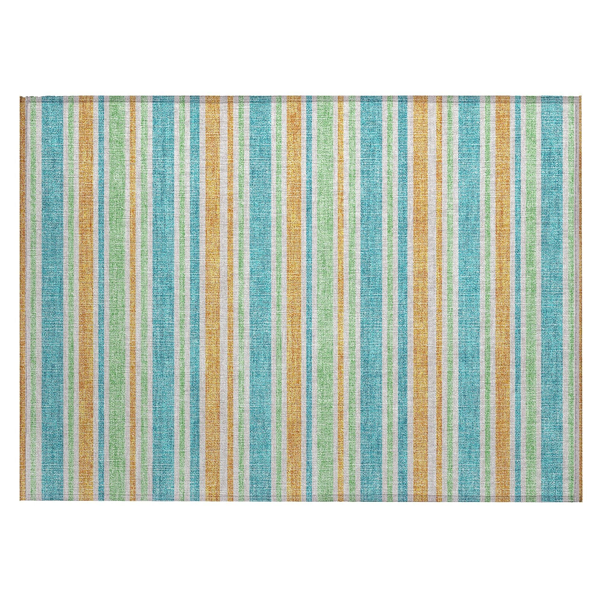 Machine Made ACN531 Teal  Rugs #color_teal 