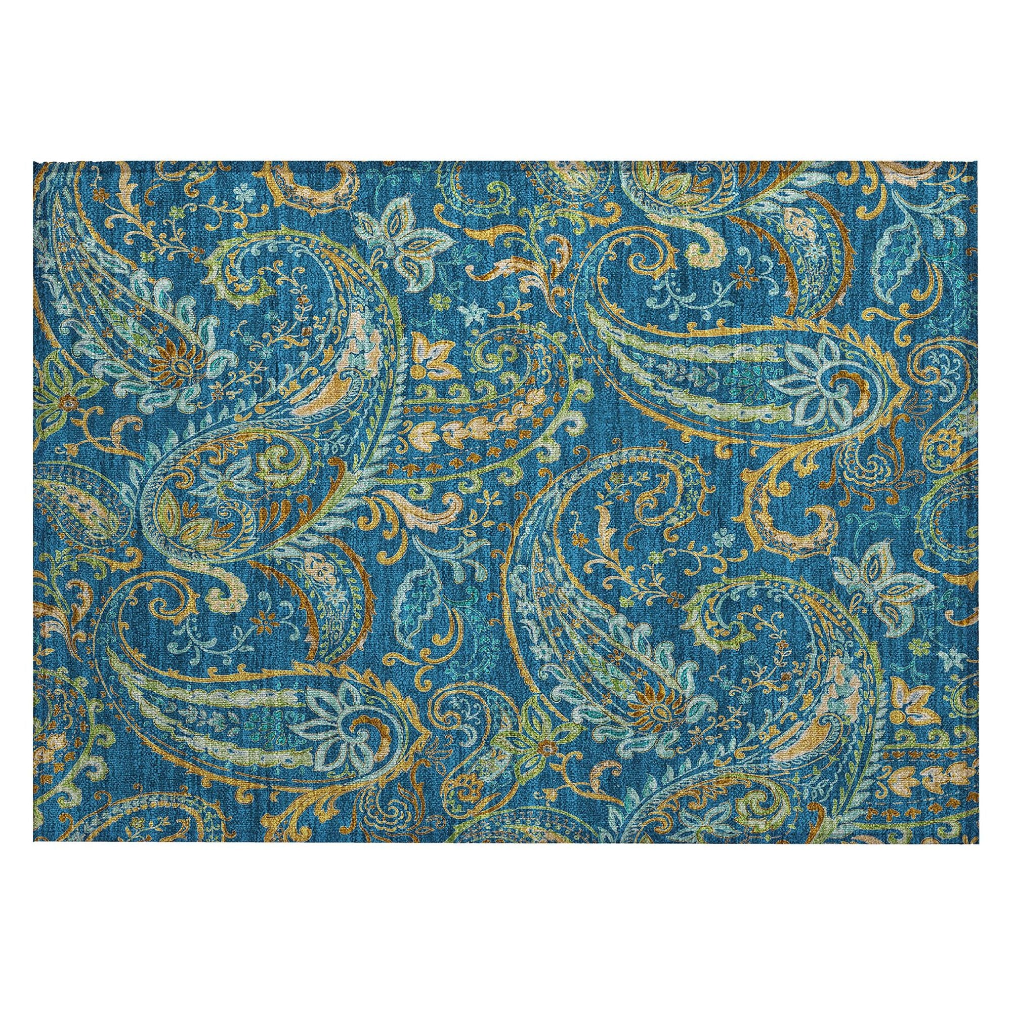 Machine Made ACN533 Navy Blue Rugs #color_navy blue