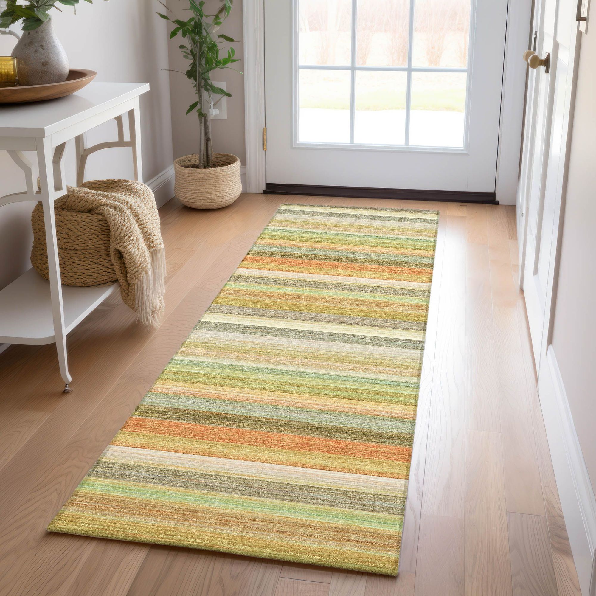 Machine Made ACN535 Aloe Green Rugs #color_aloe green