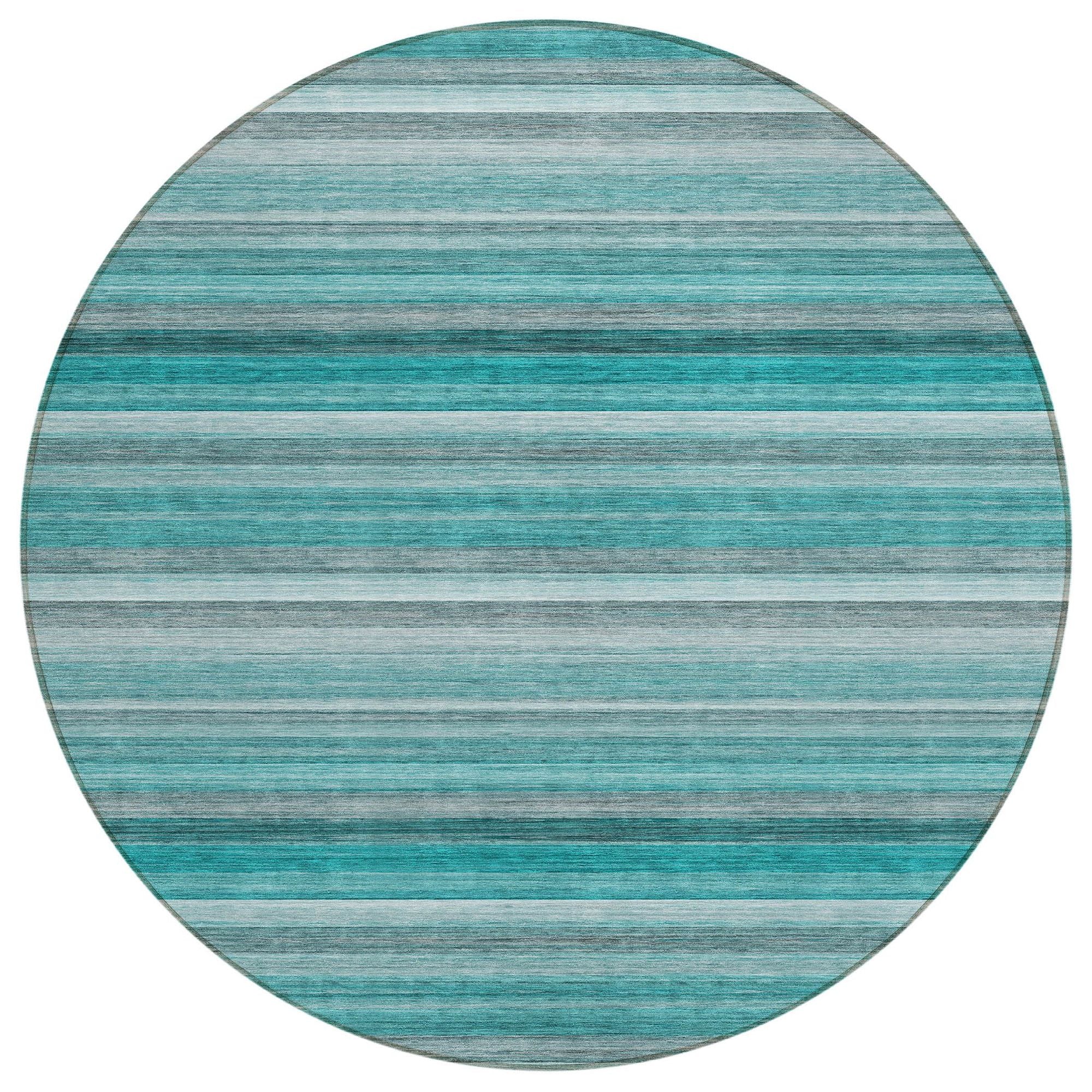 Machine Made ACN535 Teal  Rugs #color_teal 