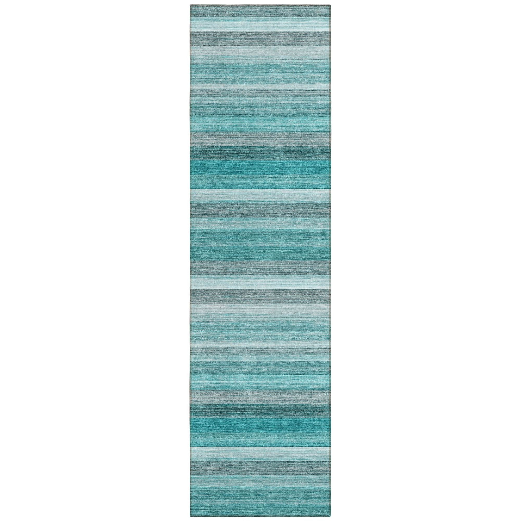 Machine Made ACN535 Teal  Rugs #color_teal 