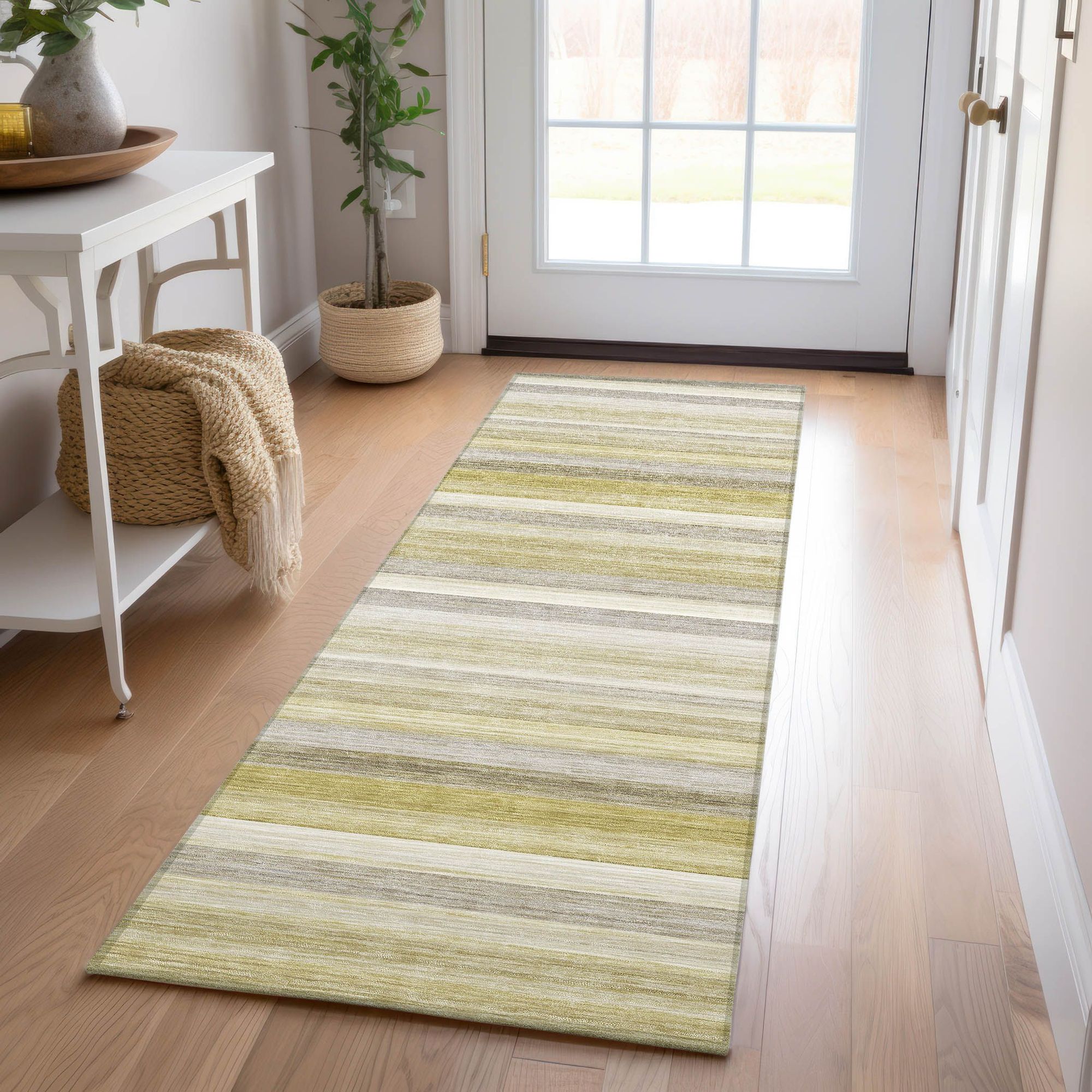 Machine Made ACN535 Wheat Gold Rugs #color_wheat gold