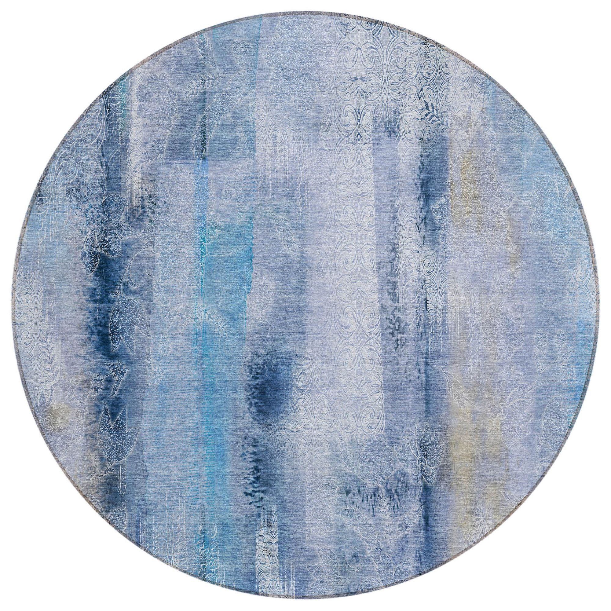 Machine Made ACN537 Blue  Rugs #color_blue 