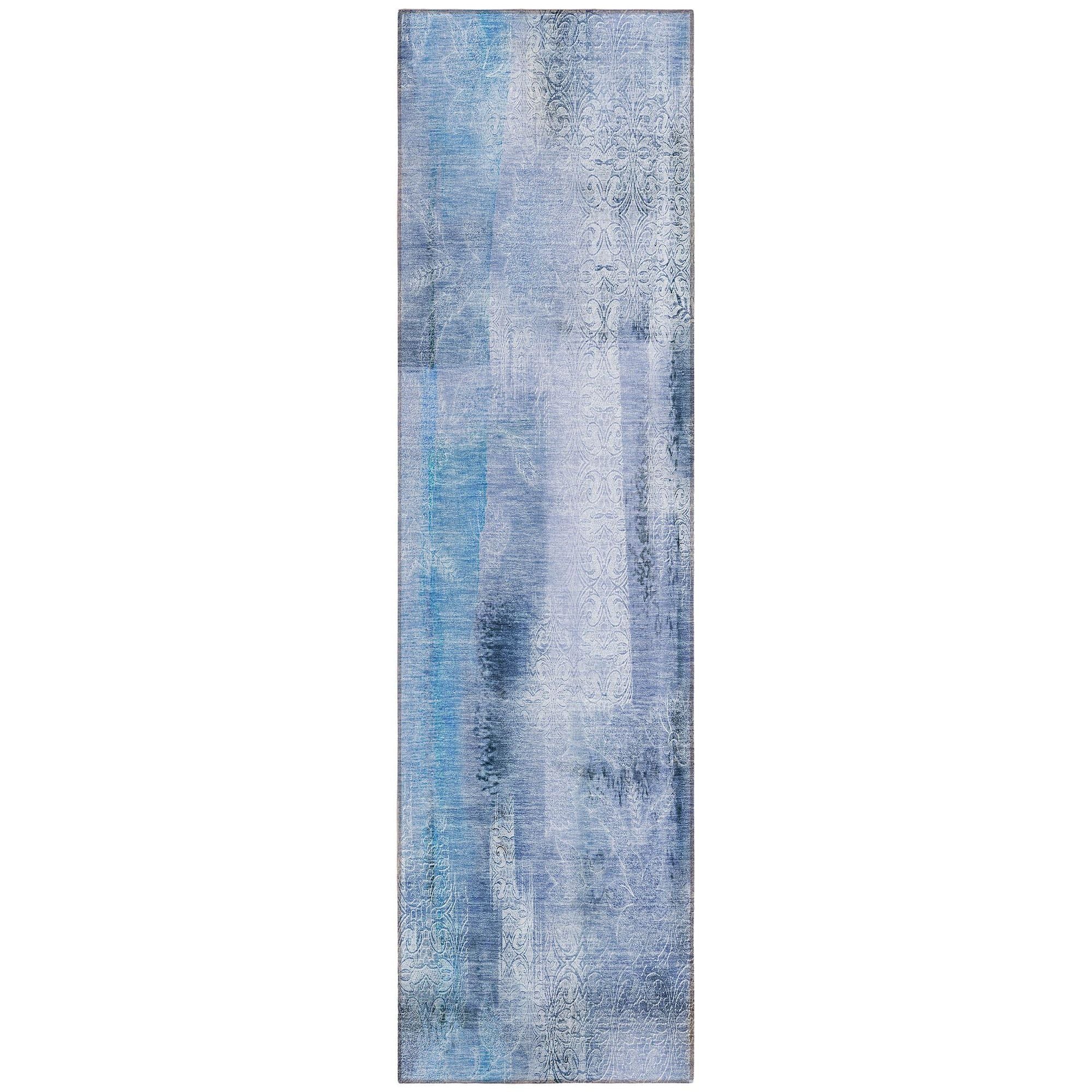 Machine Made ACN537 Blue  Rugs #color_blue 