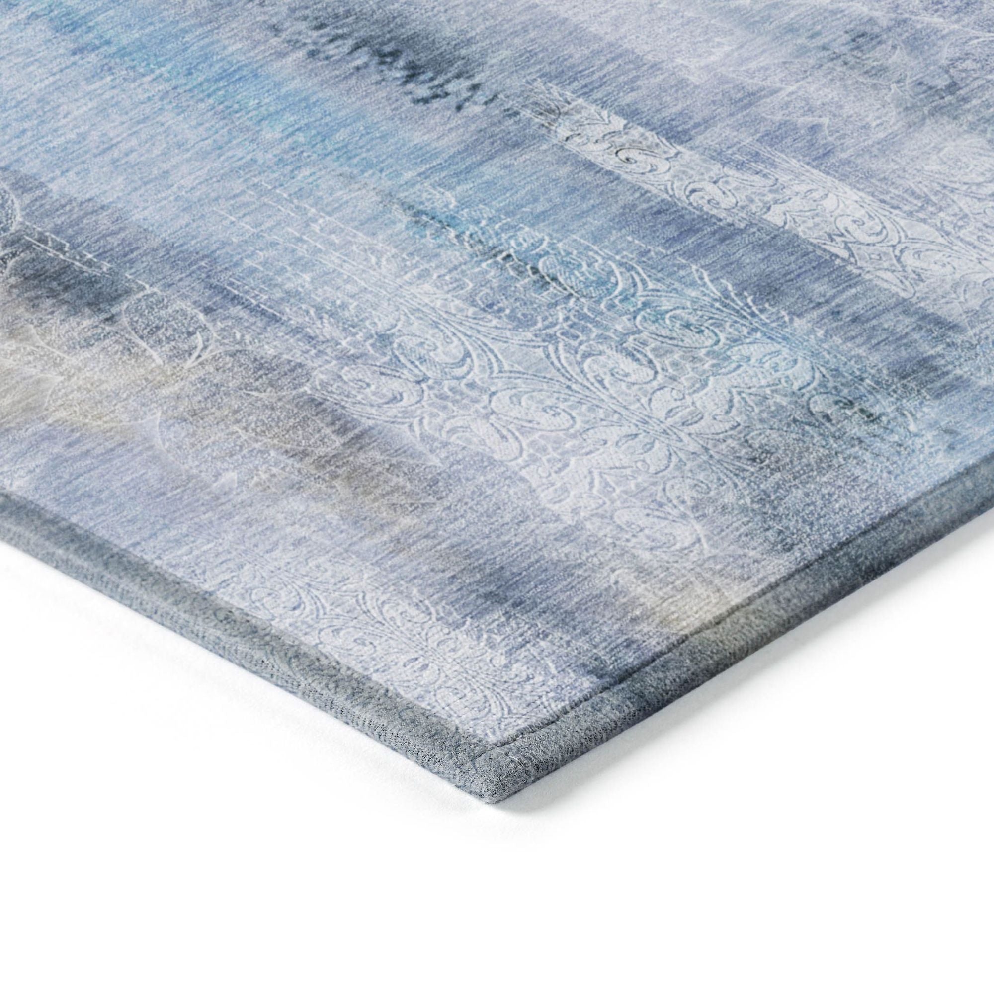 Machine Made ACN537 Blue  Rugs #color_blue 