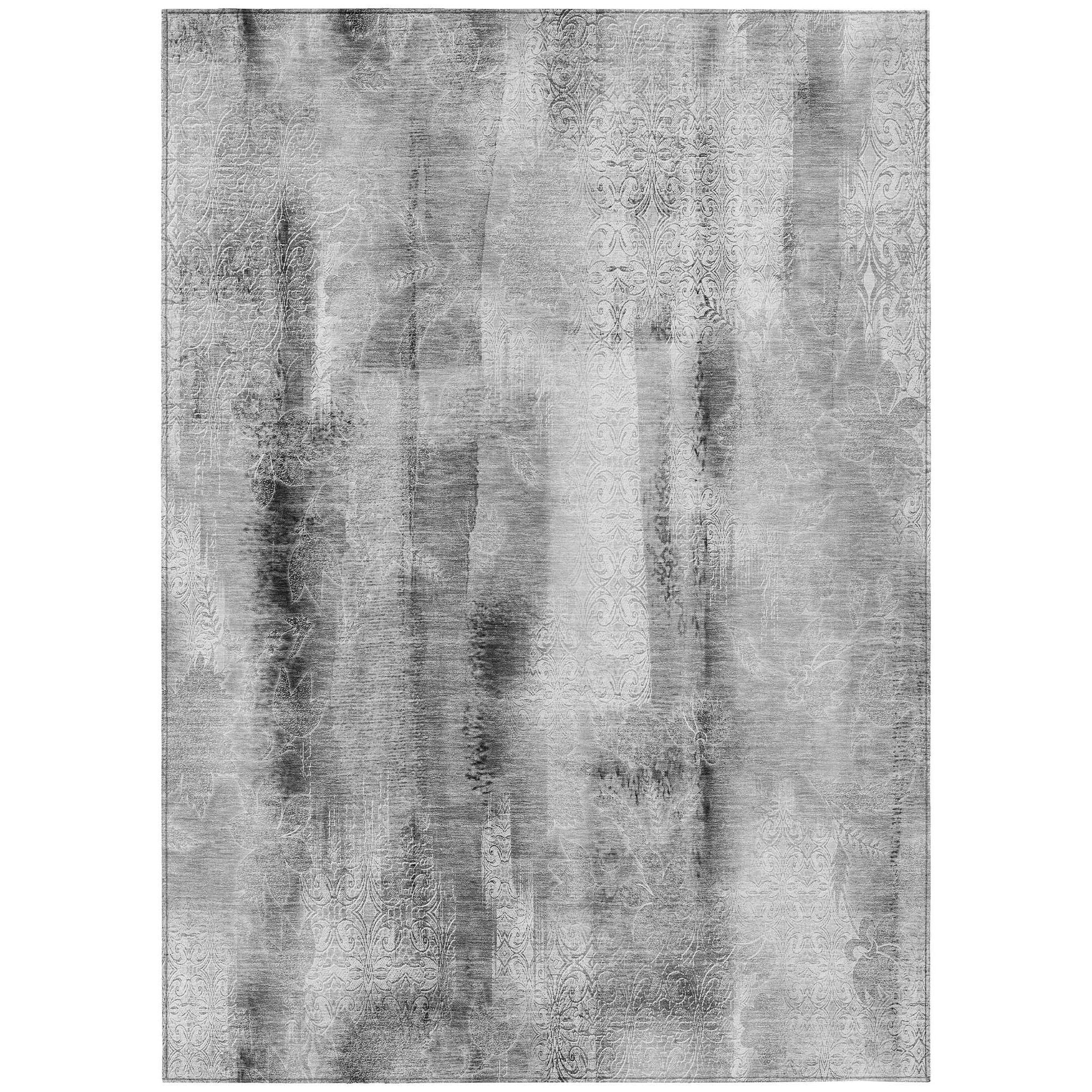 Machine Made ACN537 Gray  Rugs #color_gray 