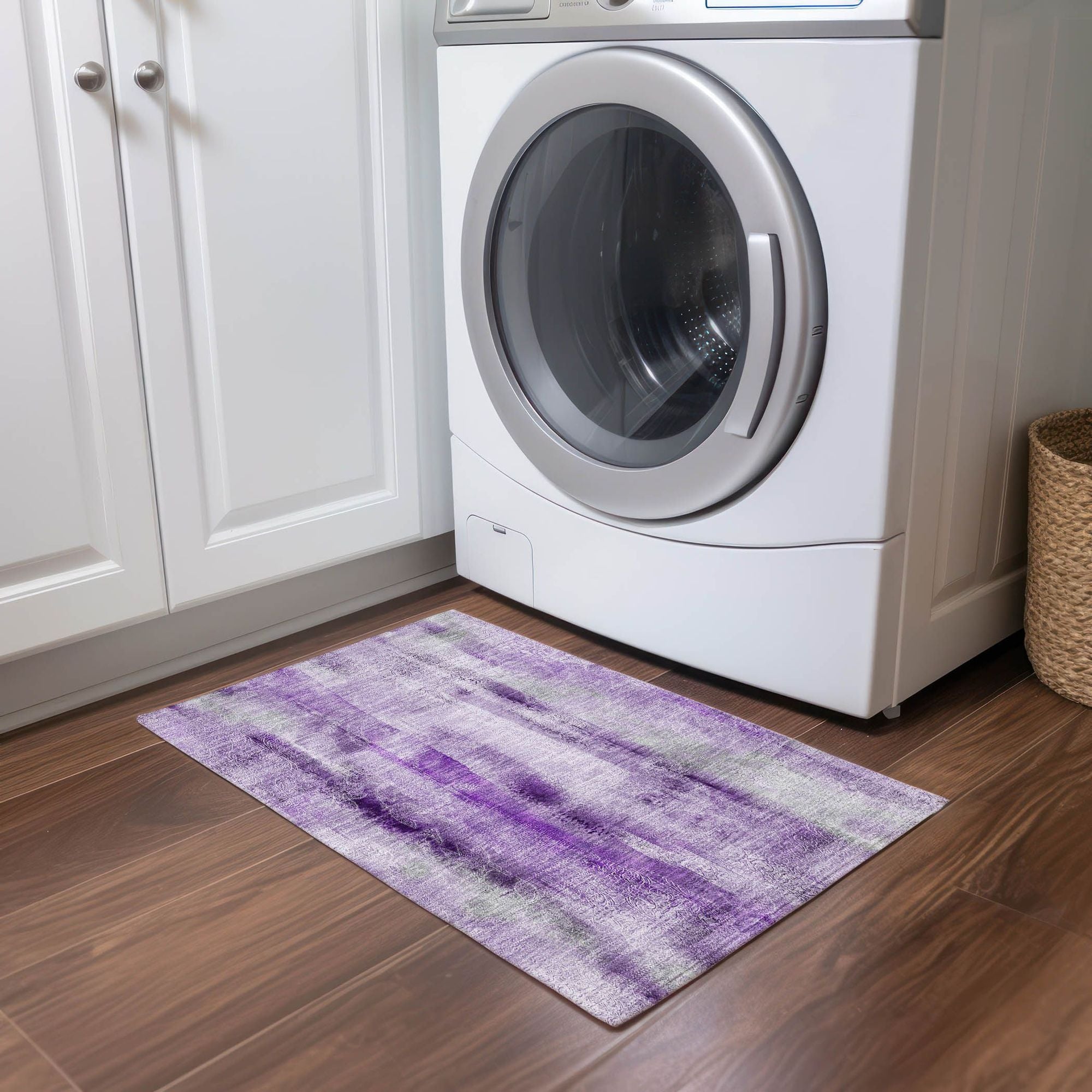 Machine Made ACN537 Purple  Rugs #color_purple 