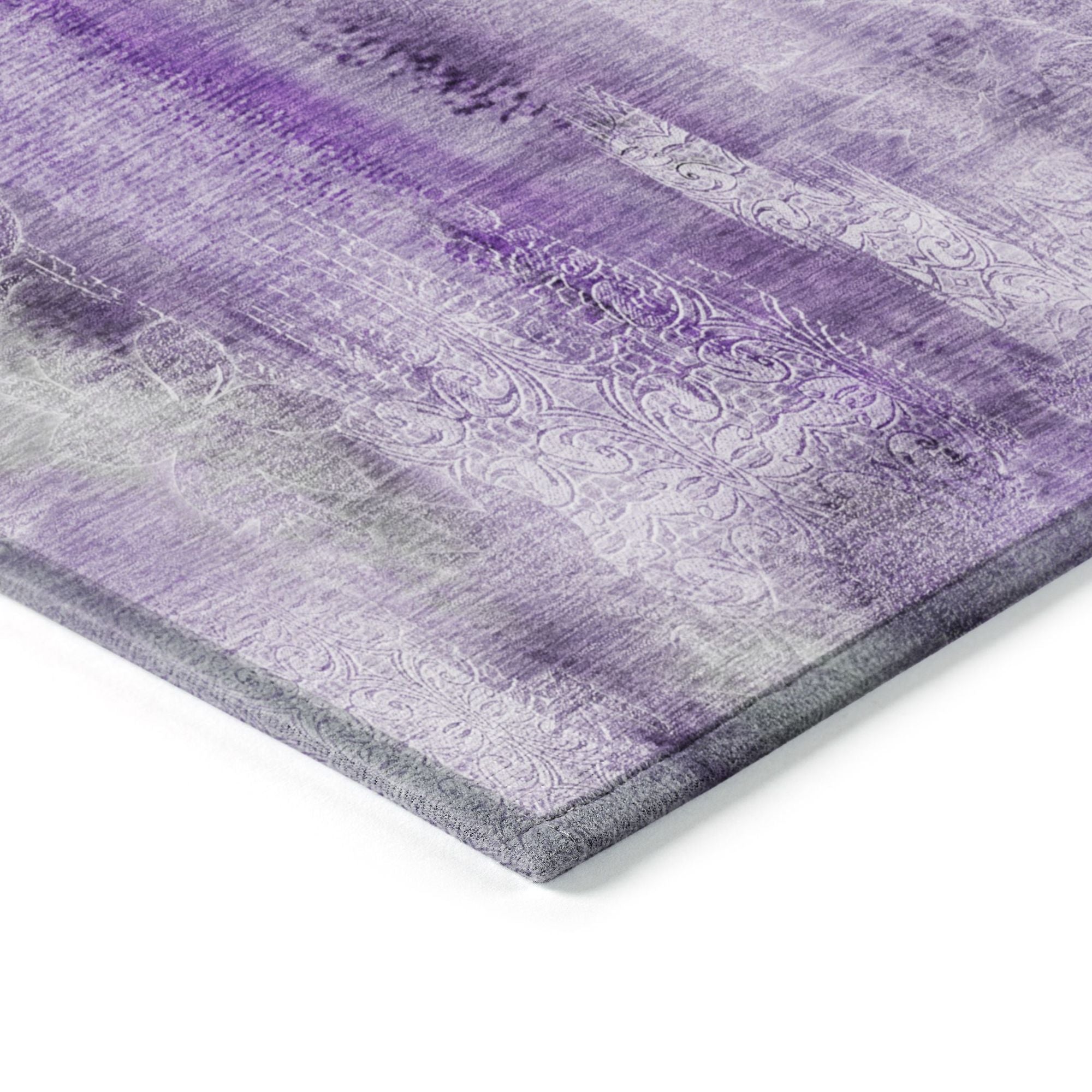 Machine Made ACN537 Purple  Rugs #color_purple 