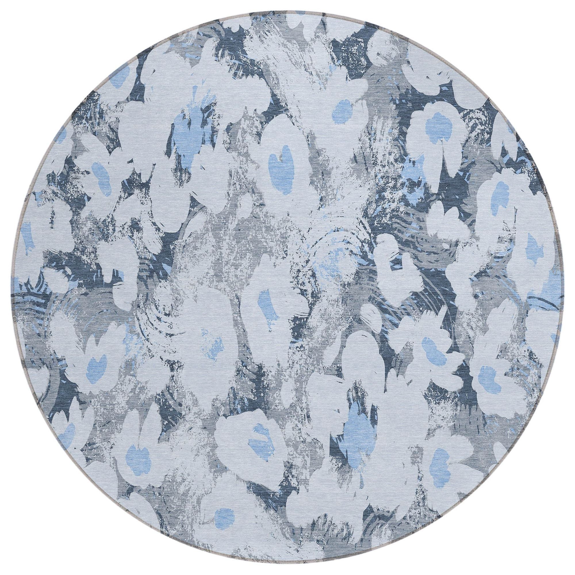 Machine Made ACN538 Denim Blue Rugs #color_denim blue