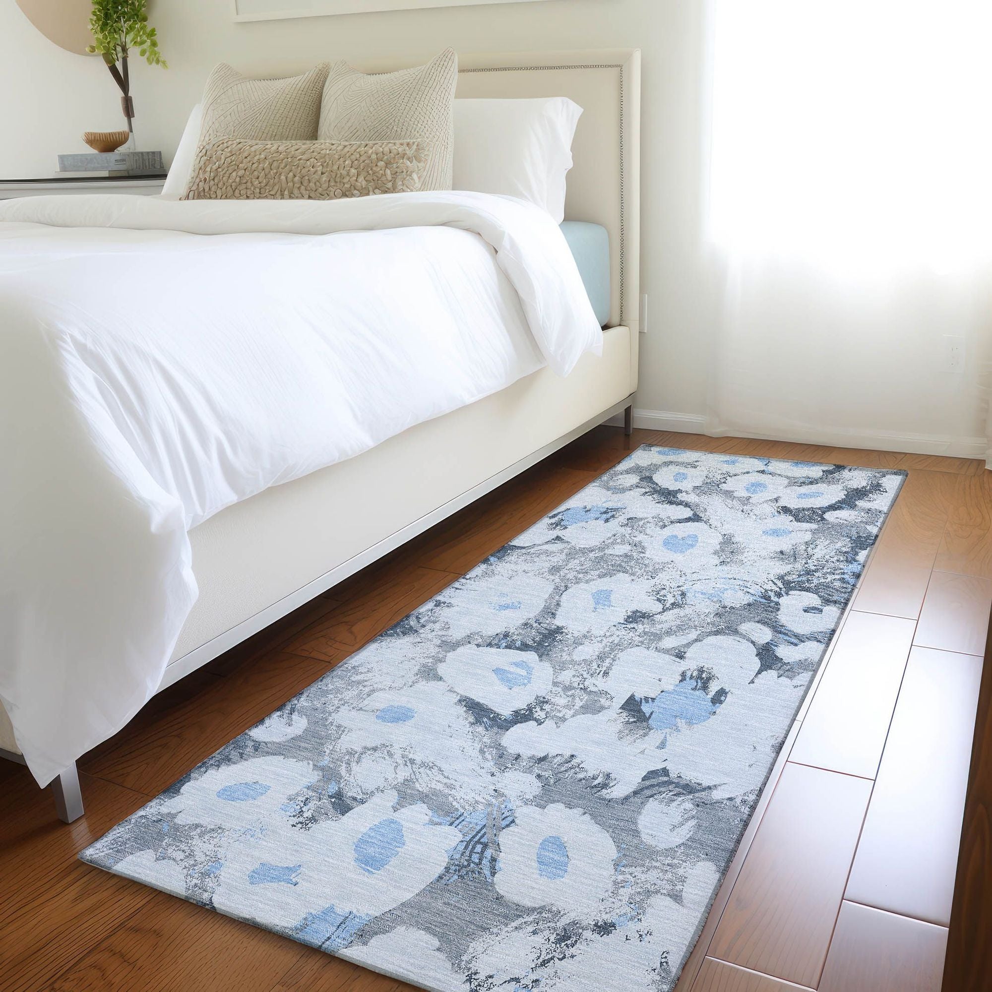 Machine Made ACN538 Denim Blue Rugs #color_denim blue