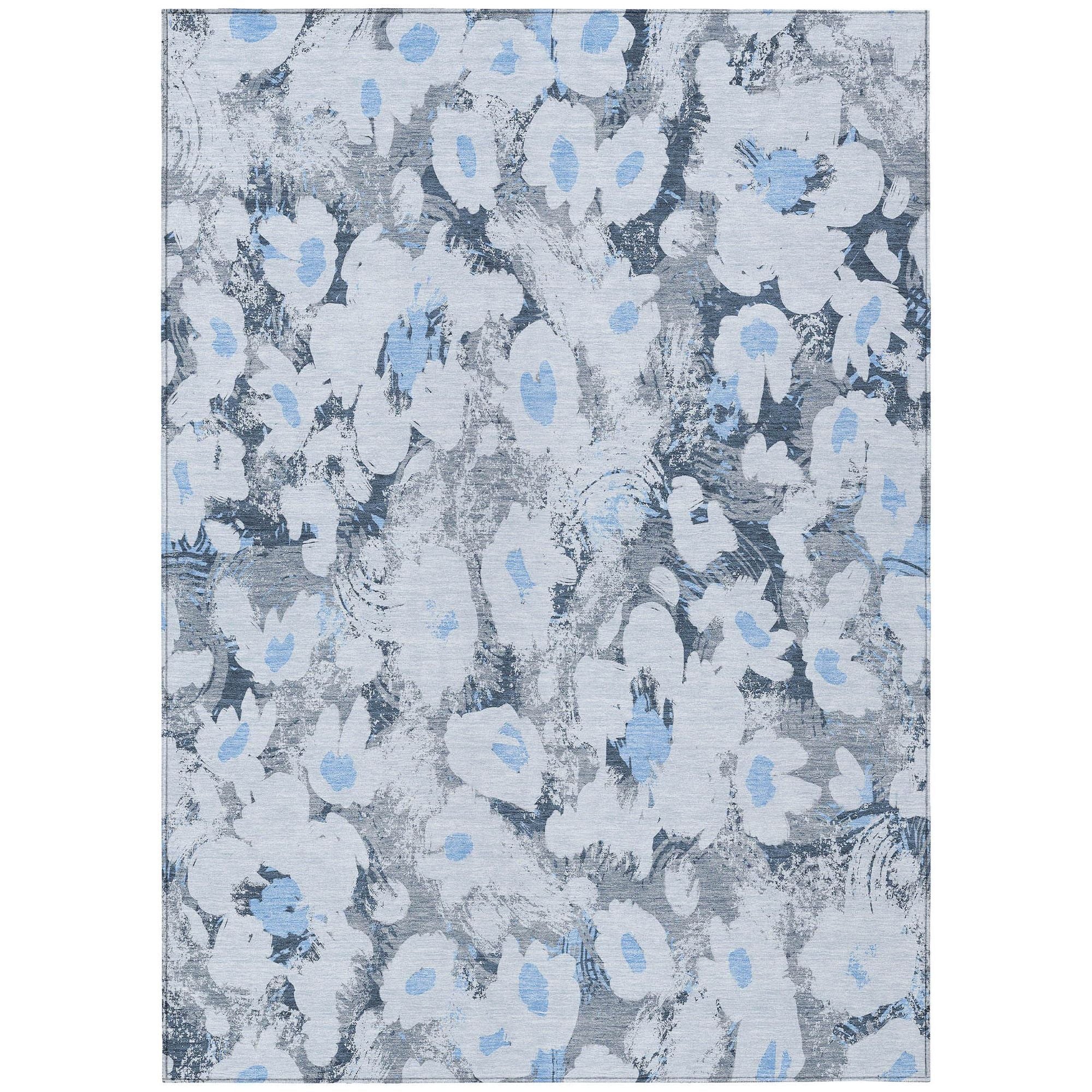 Machine Made ACN538 Denim Blue Rugs #color_denim blue