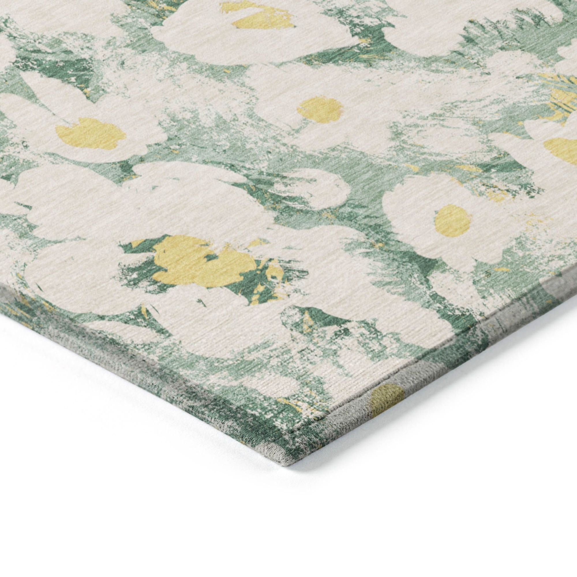 Machine Made ACN538 Green  Rugs #color_green 