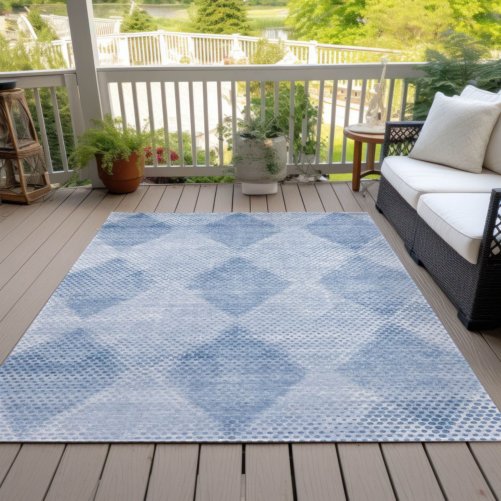 Machine Made ACN539 Blue  Rugs #color_blue 