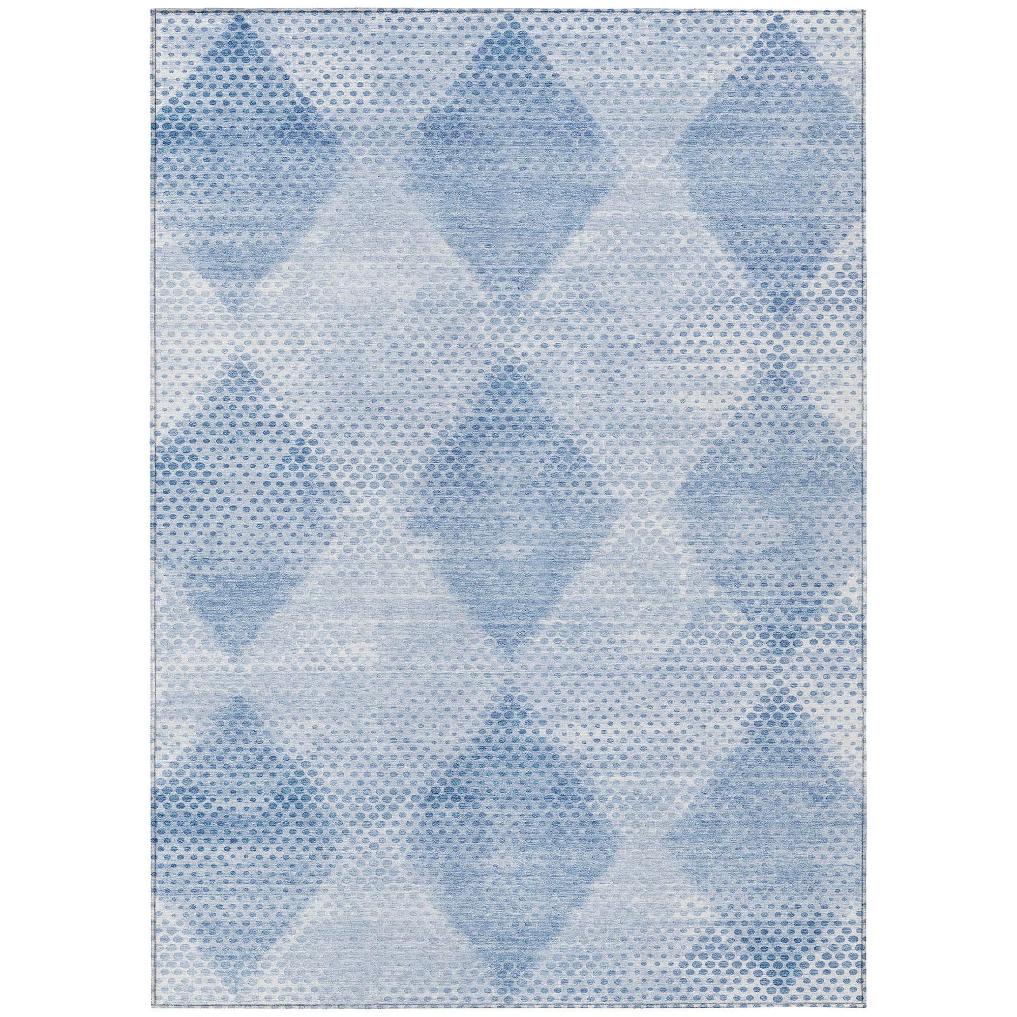 Machine Made ACN539 Blue  Rugs #color_blue 