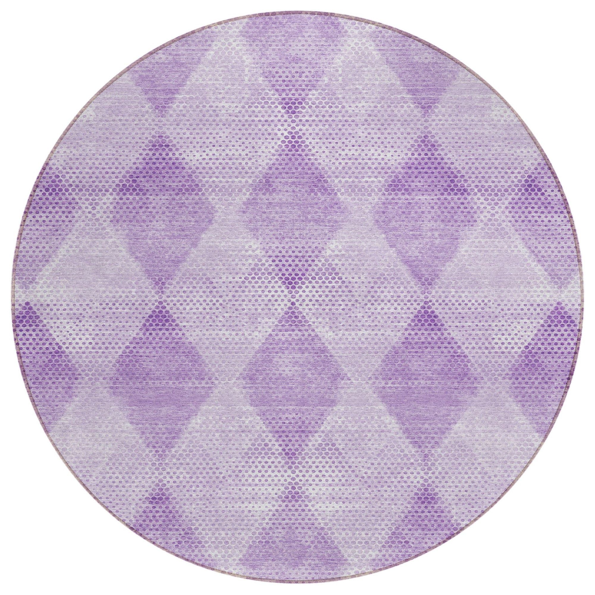 Machine Made ACN539 Lavender Purple Rugs #color_lavender purple