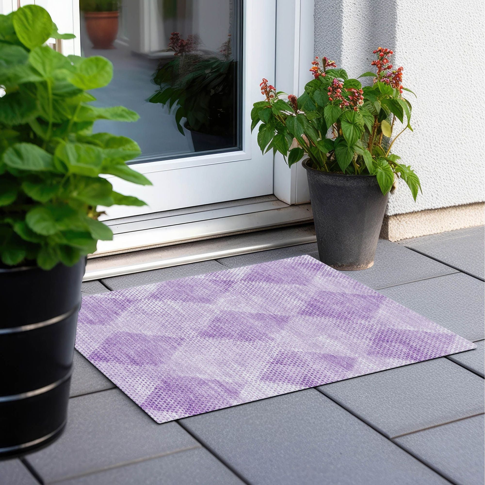 Machine Made ACN539 Lavender Purple Rugs #color_lavender purple