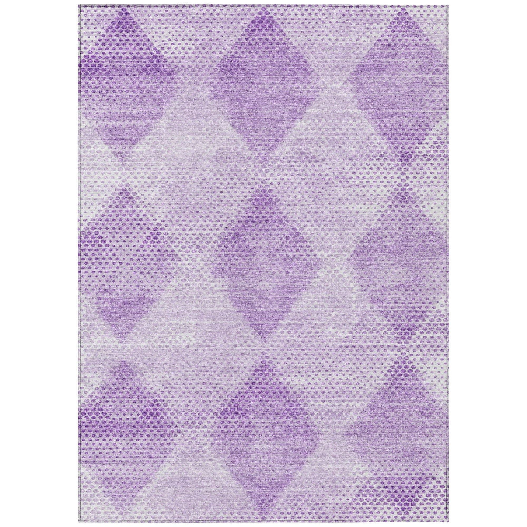 Machine Made ACN539 Lavender Purple Rugs #color_lavender purple