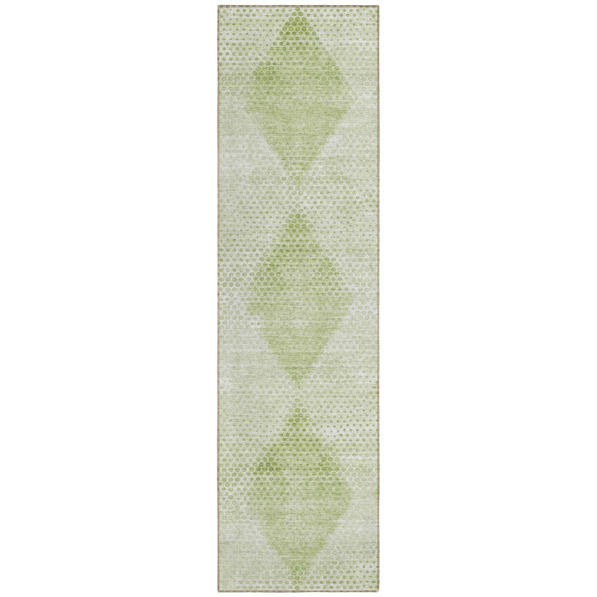 Machine Made ACN539 Mint Green Rugs #color_mint green