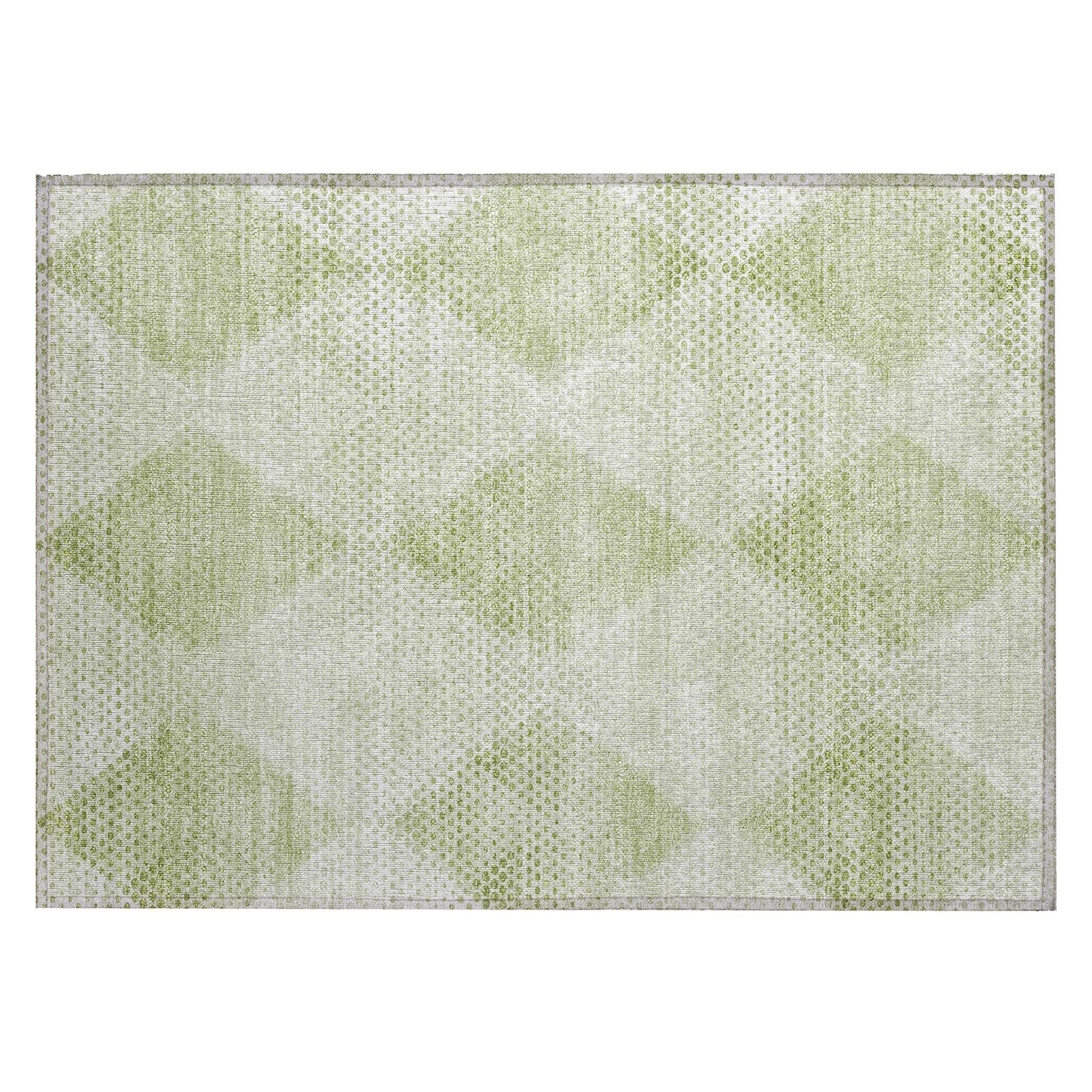 Machine Made ACN539 Mint Green Rugs #color_mint green