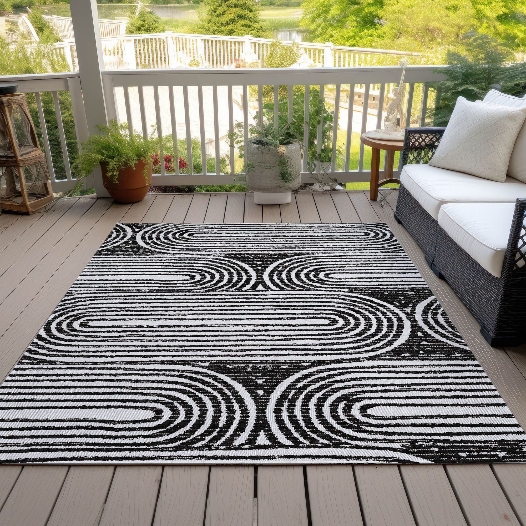 Machine Made ACN540 Black  Rugs #color_black 