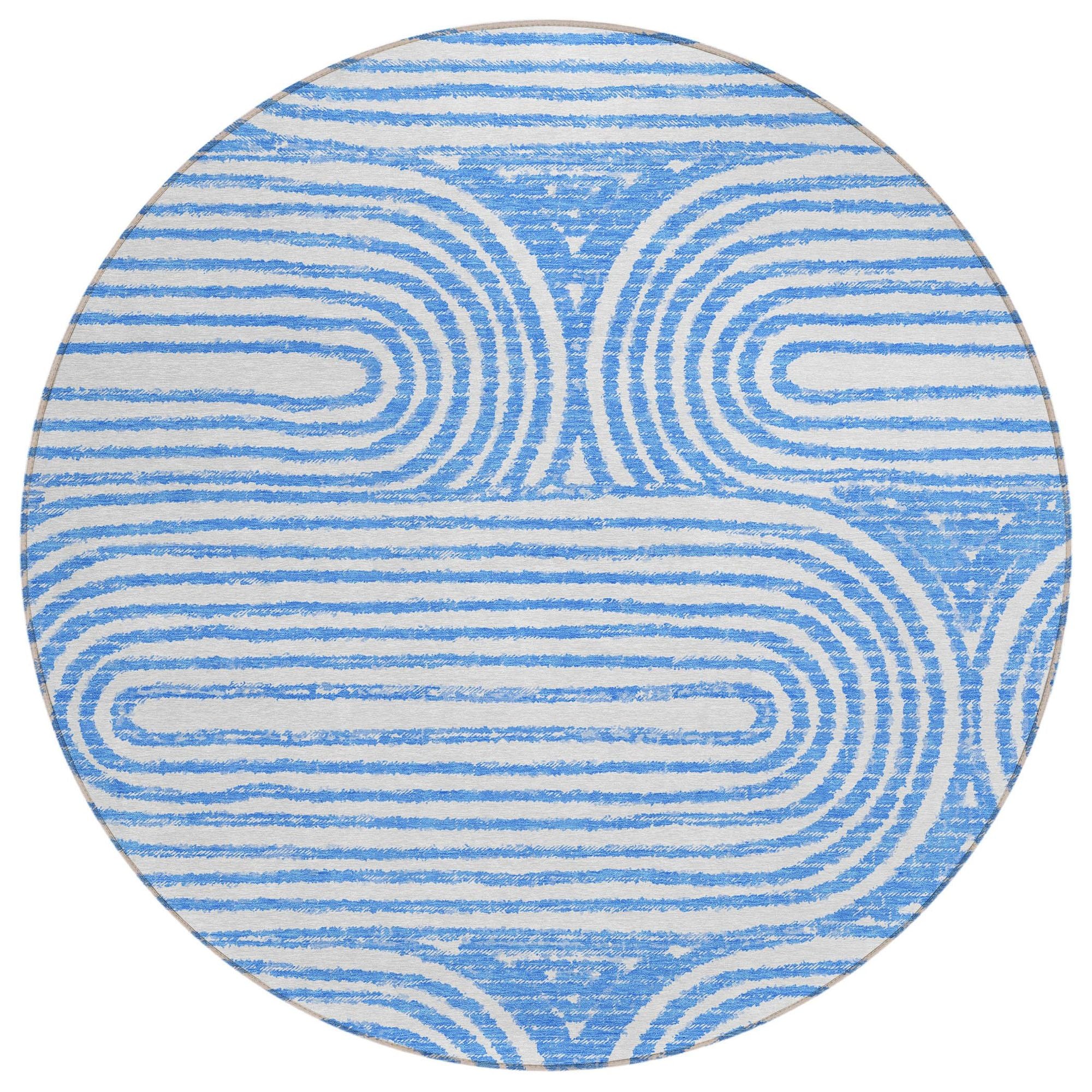 Machine Made ACN540 Blue  Rugs #color_blue 