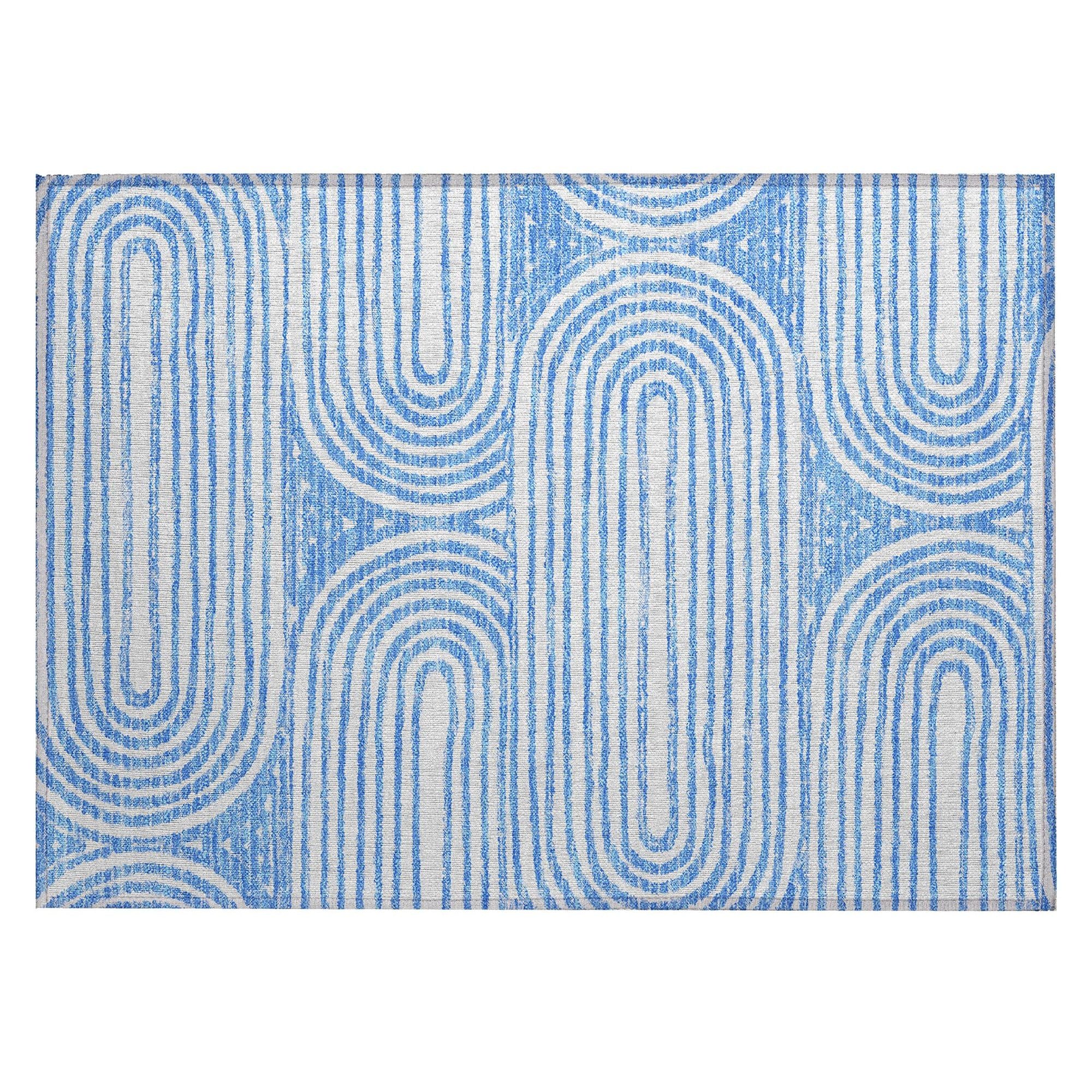 Machine Made ACN540 Blue  Rugs #color_blue 