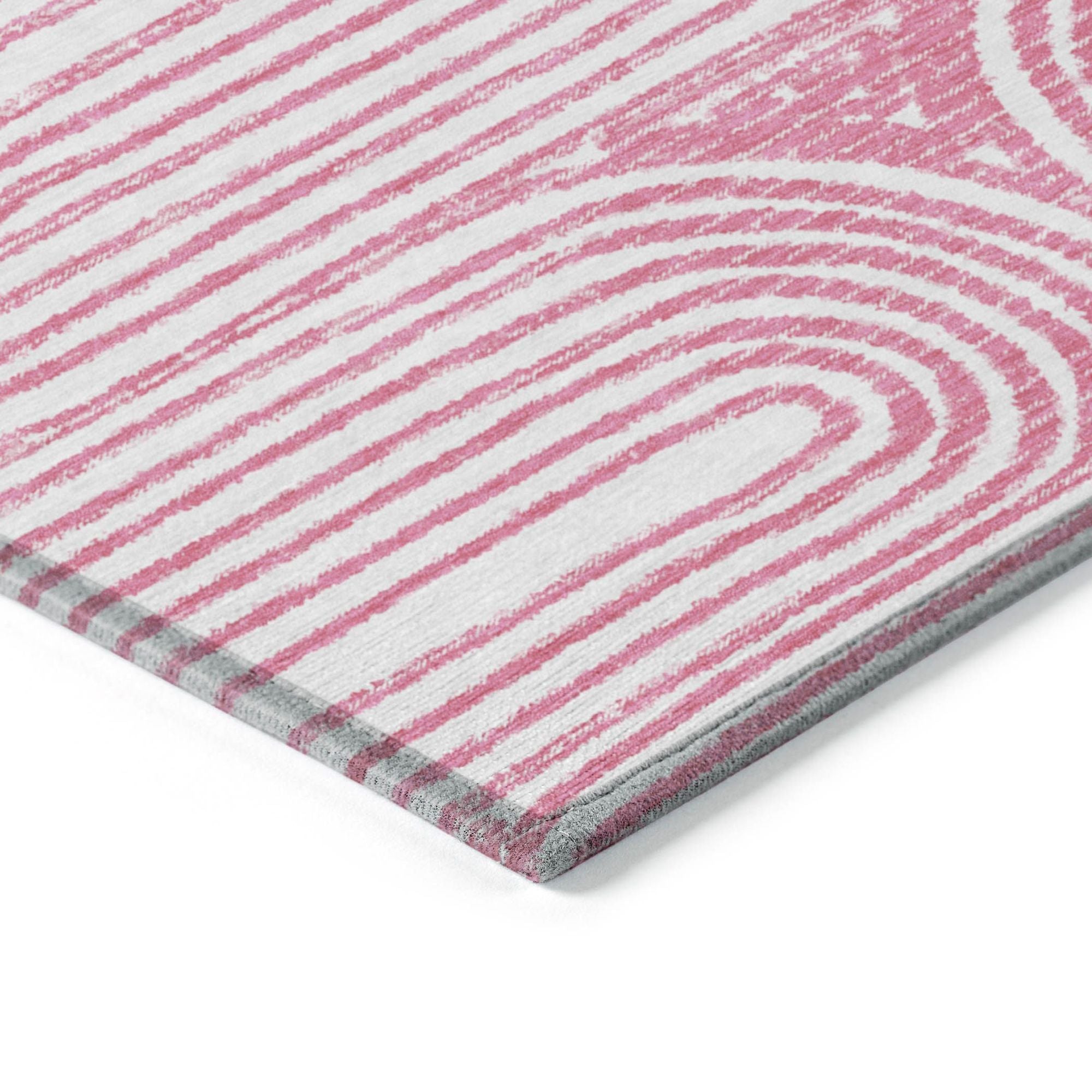 Machine Made ACN540 Blush Pink Rugs #color_blush pink