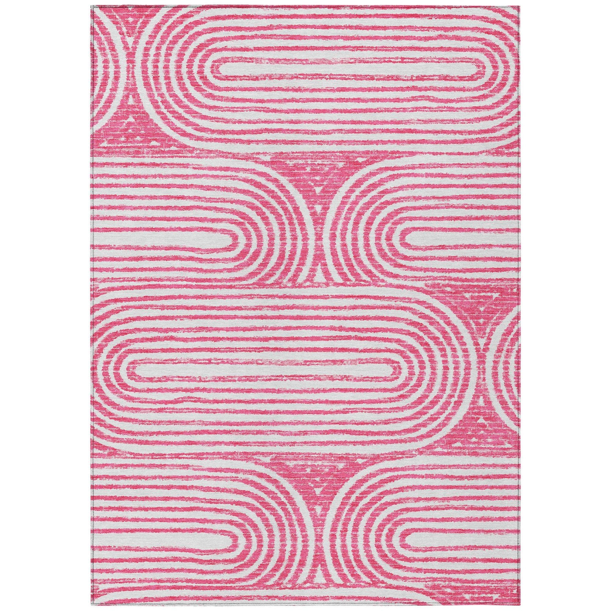 Machine Made ACN540 Blush Pink Rugs #color_blush pink