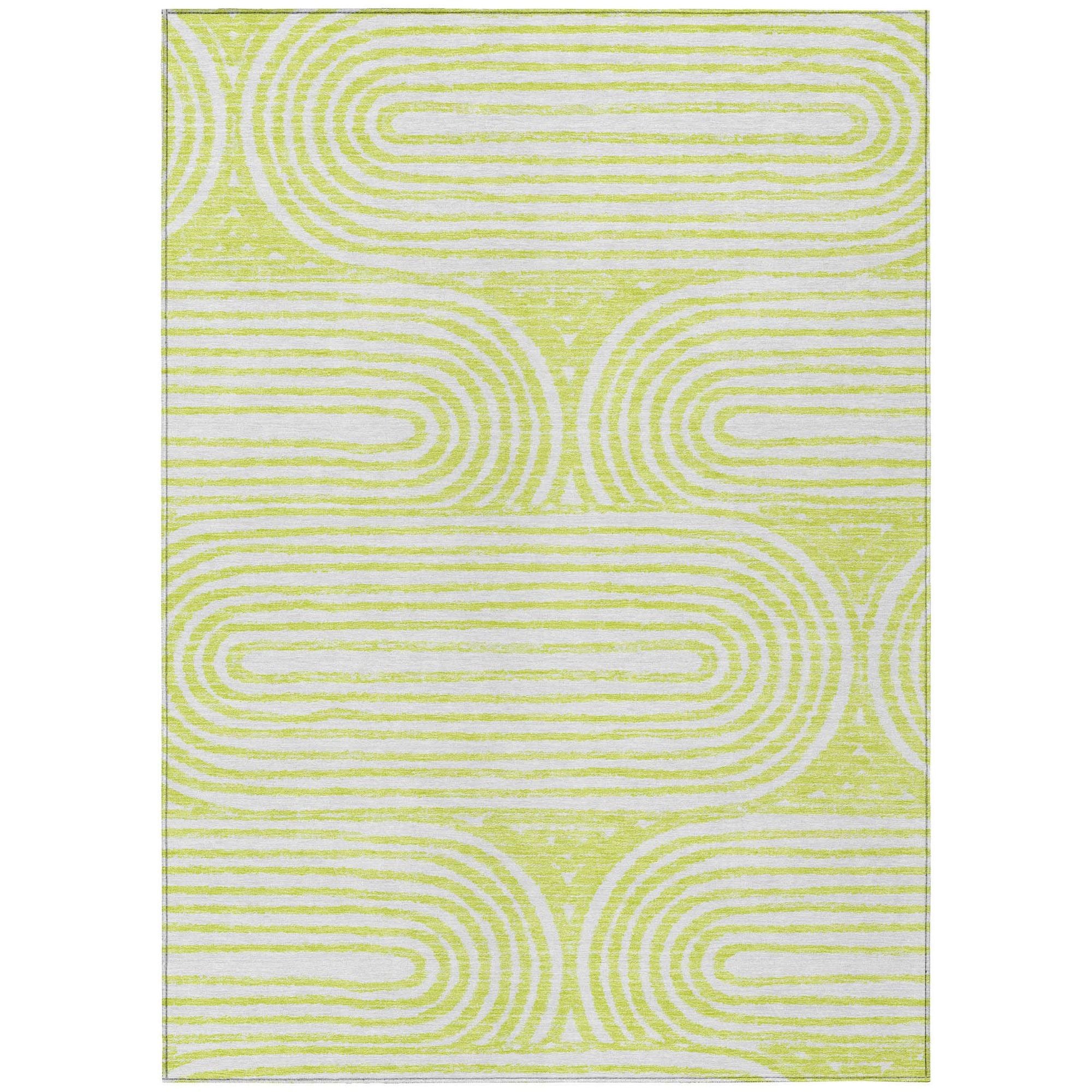 Machine Made ACN540 Green  Rugs #color_green 