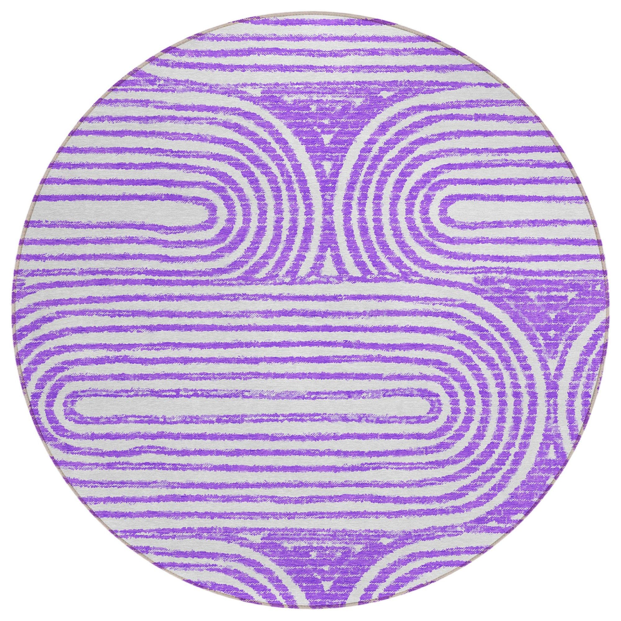 Machine Made ACN540 Purple  Rugs #color_purple 