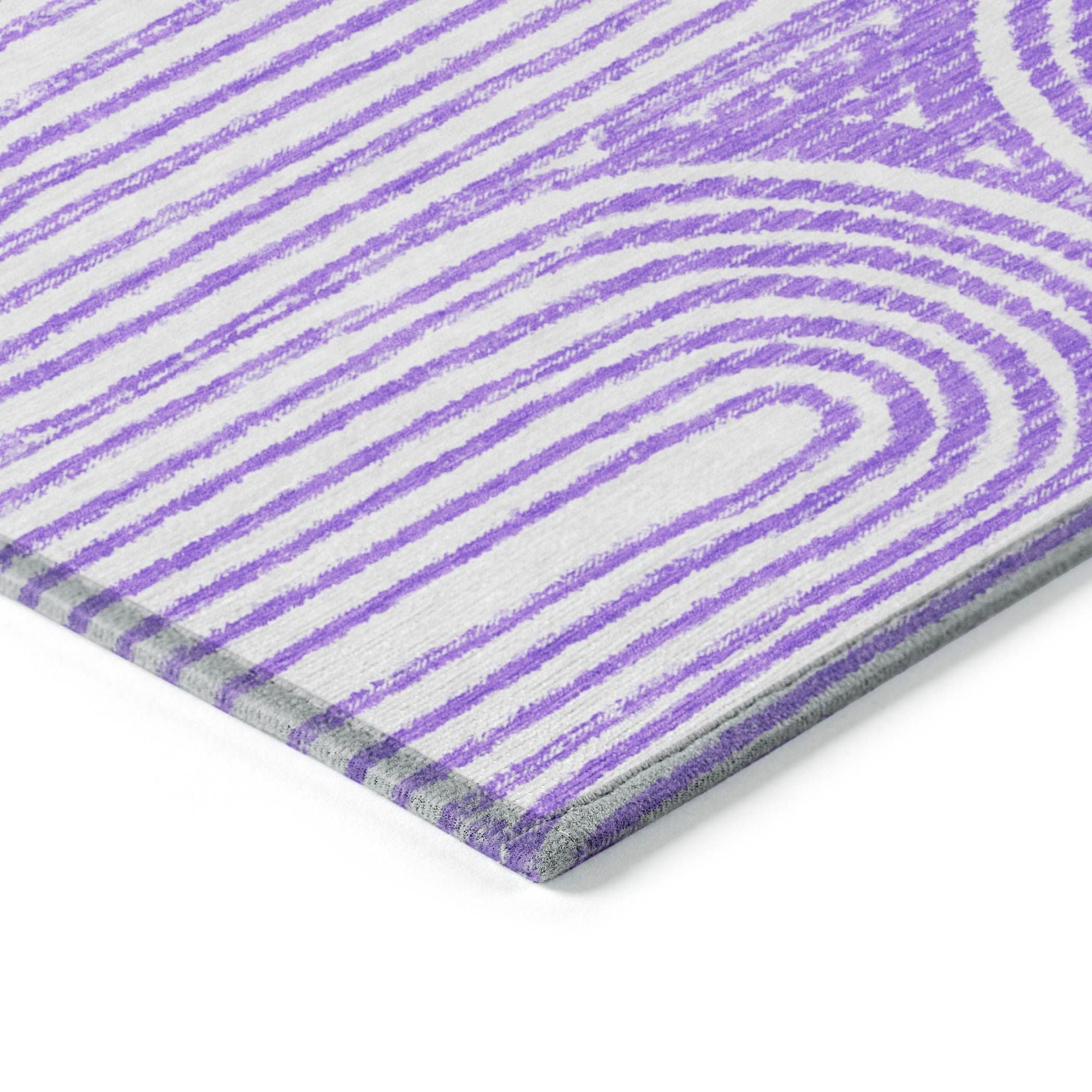 Machine Made ACN540 Purple  Rugs #color_purple 