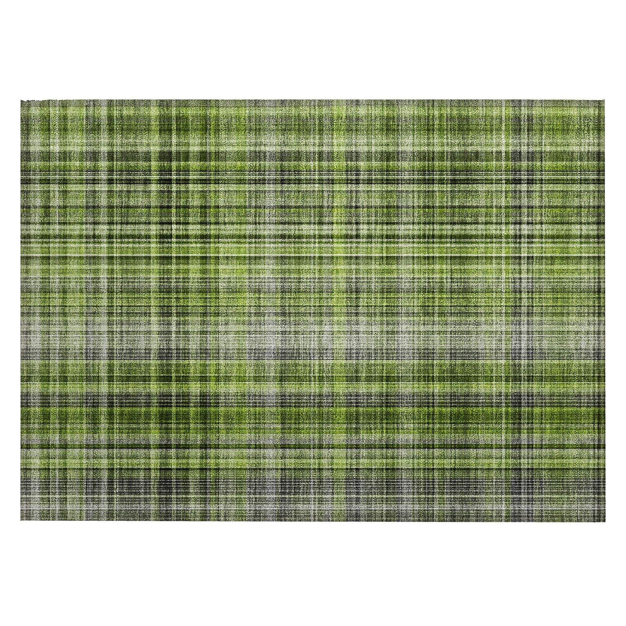 Machine Made ACN541 Green  Rugs #color_green 