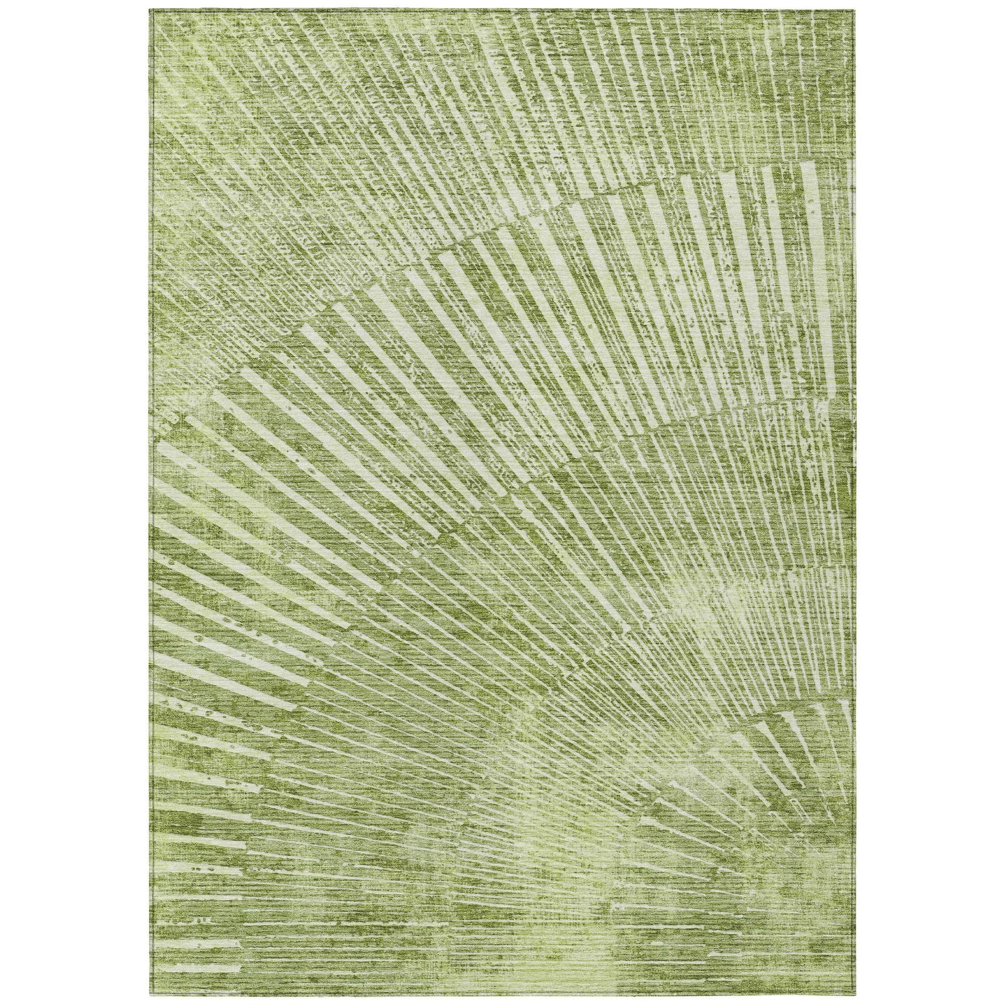 Machine Made ACN542 Sage Green Rugs #color_sage green