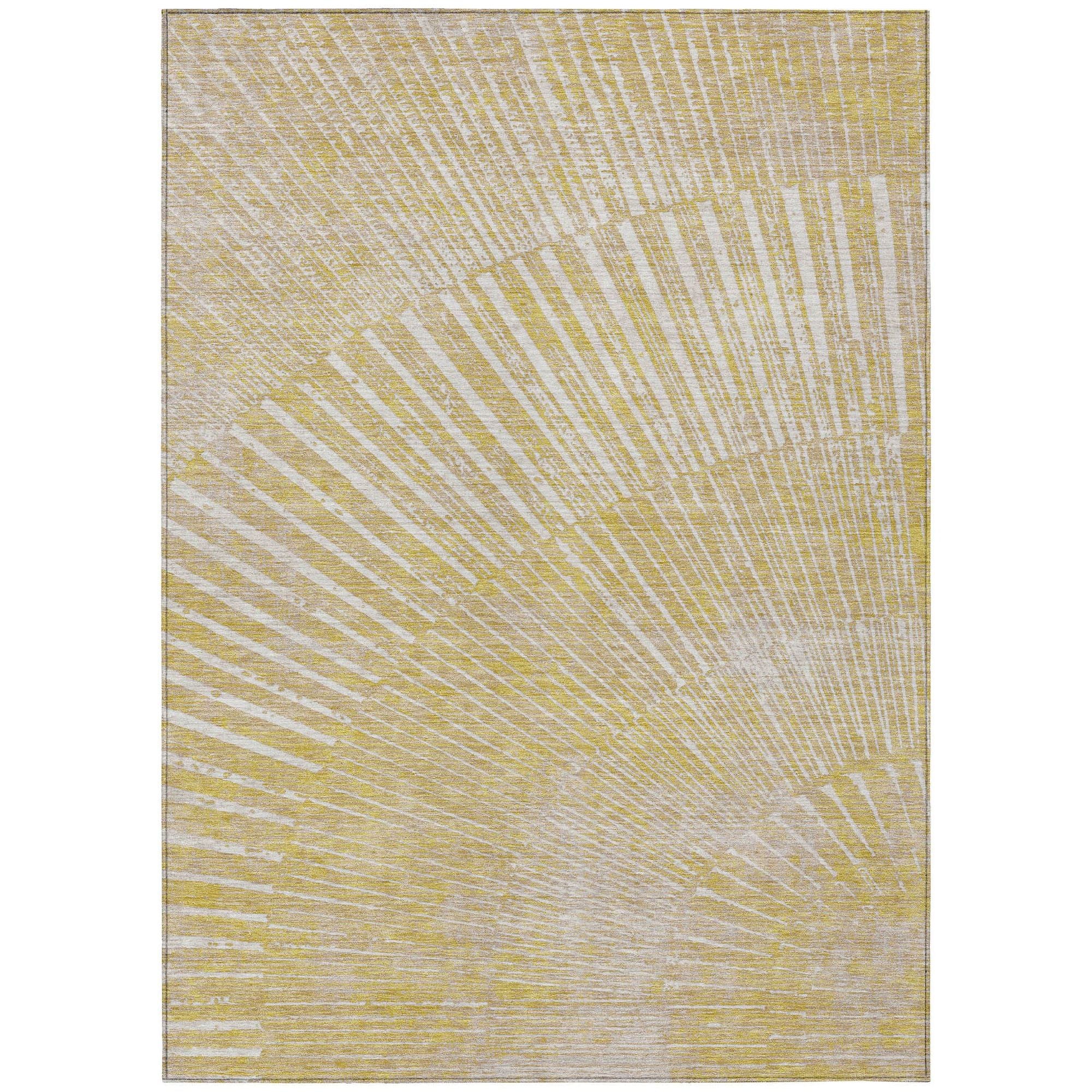 Machine Made ACN542 Wheat Gold Rugs #color_wheat gold