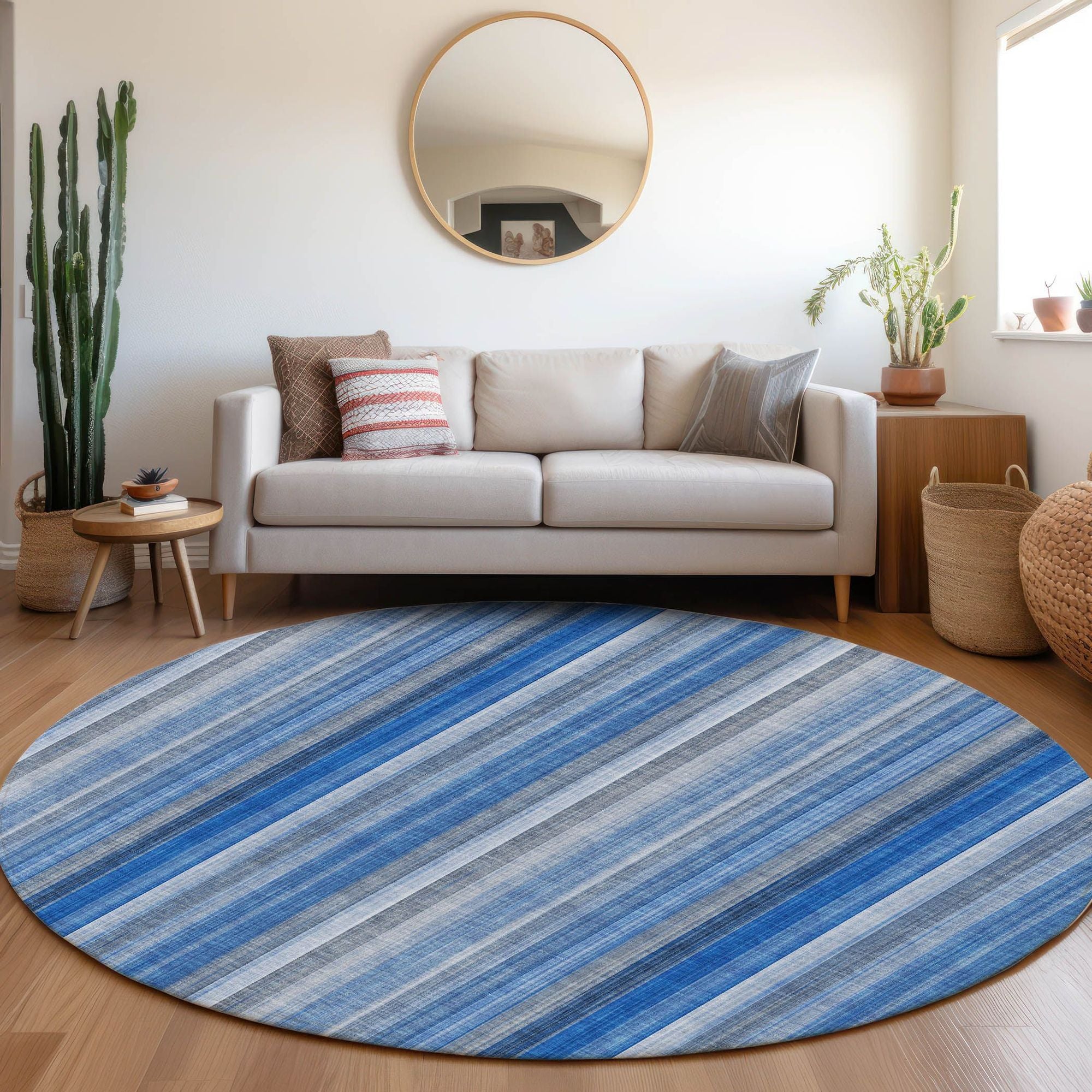 Machine Made ACN543 Blue  Rugs #color_blue 