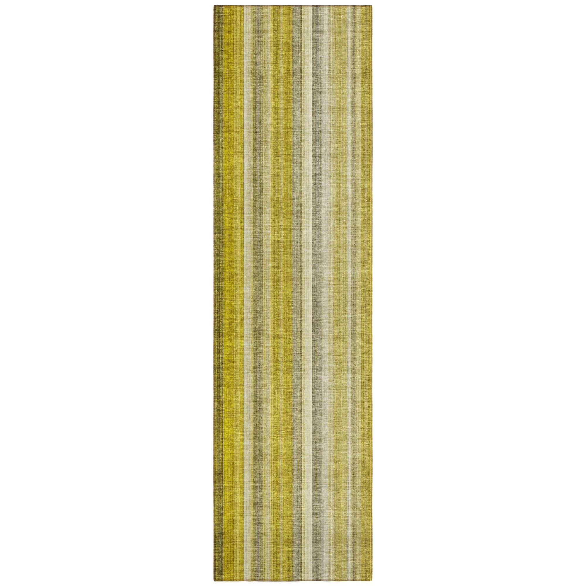 Machine Made ACN543 Gold  Rugs #color_gold 